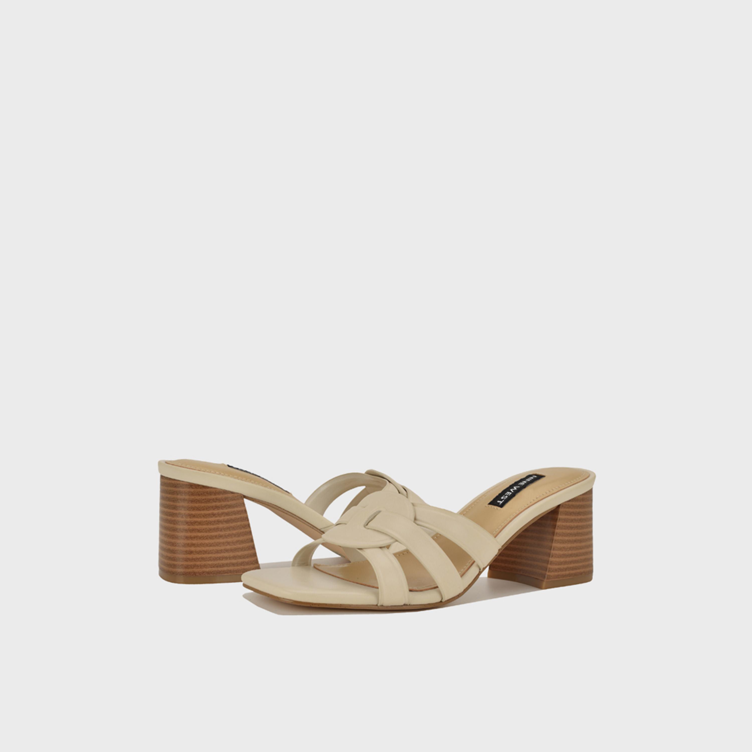 Nine West Women's Slip-On Block Heel Slide Sandals | WNGRITT3-women-shoes-sandals-heeled-image-3
