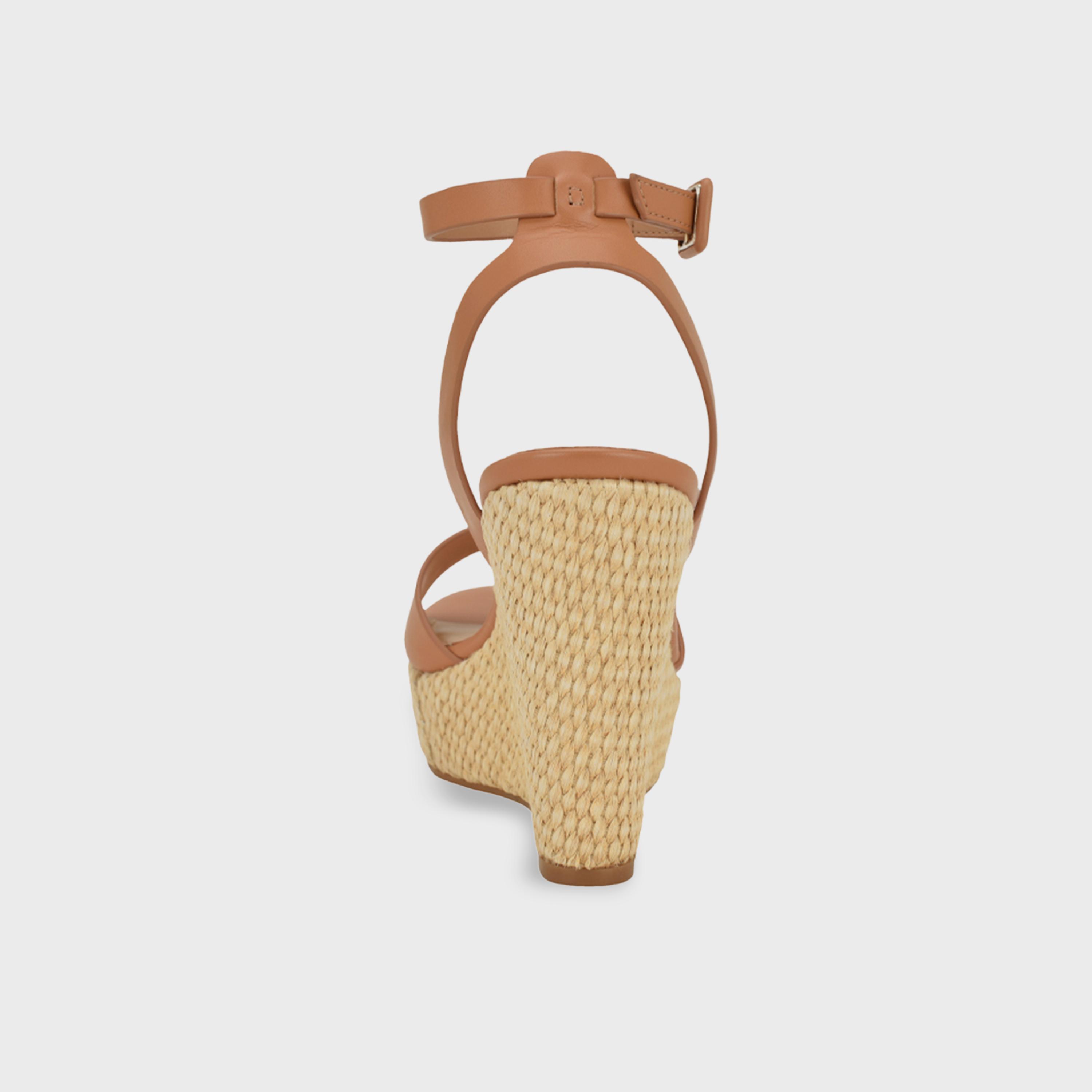 Nine West Women's Buckle Strap Wedges | WNHANLOW3-women-shoes-sandals-heeled-image-5