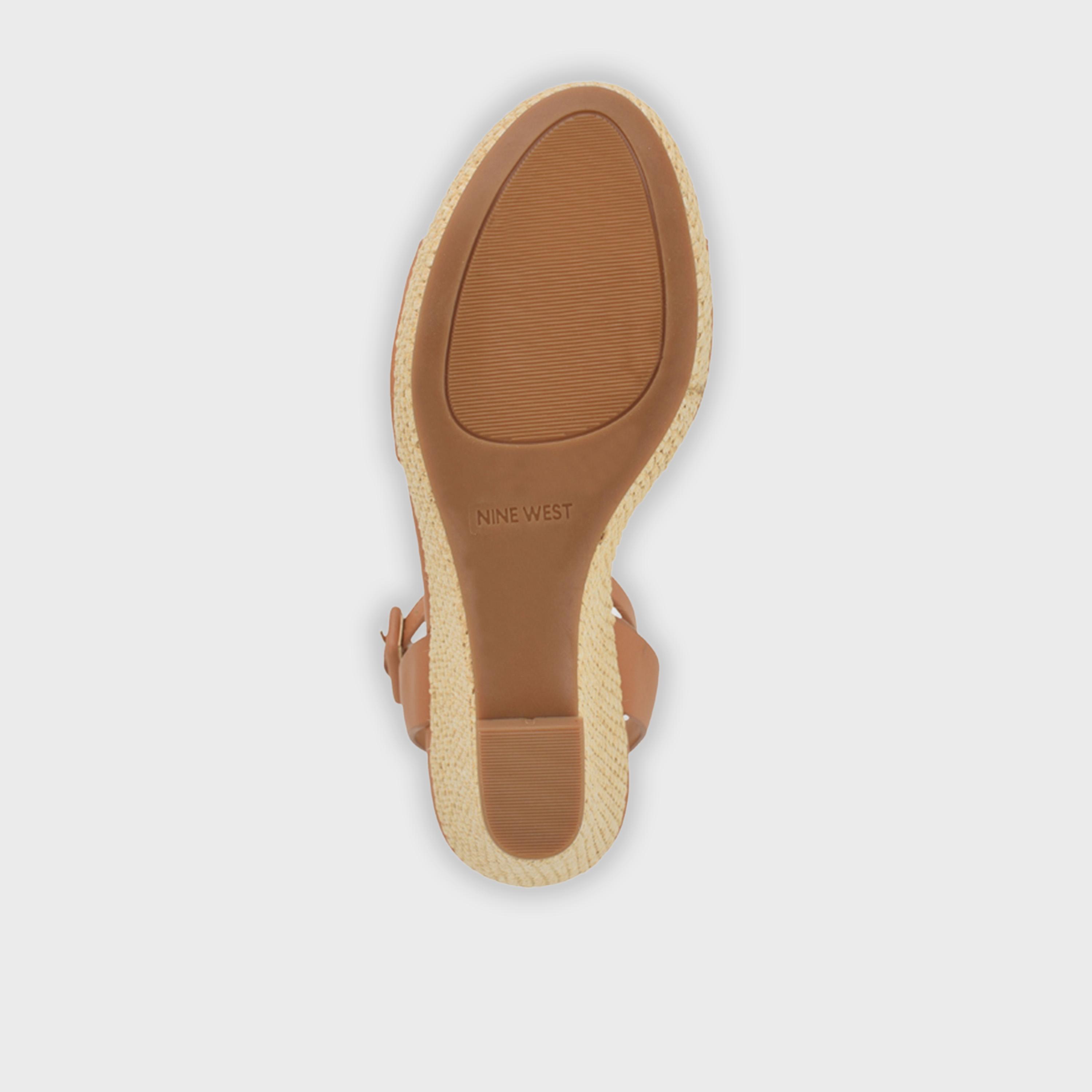 Nine West Women's Buckle Strap Wedges | WNHANLOW3-women-shoes-sandals-heeled-image-7