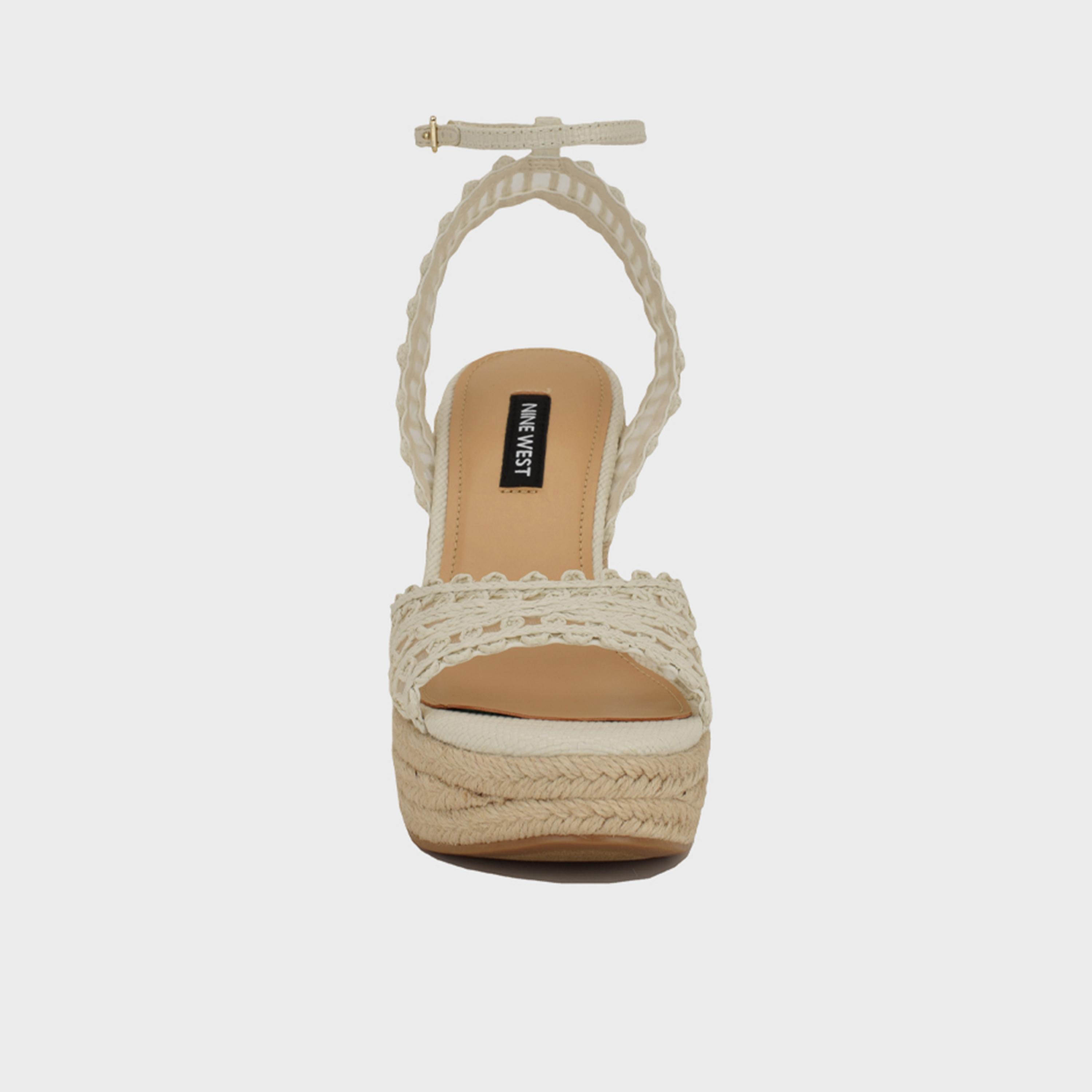 ناين ويست - حذاء نسائي بكعب إسفين بإبزيم | WNHANX2-women-shoes-sandals-heeled-image-4