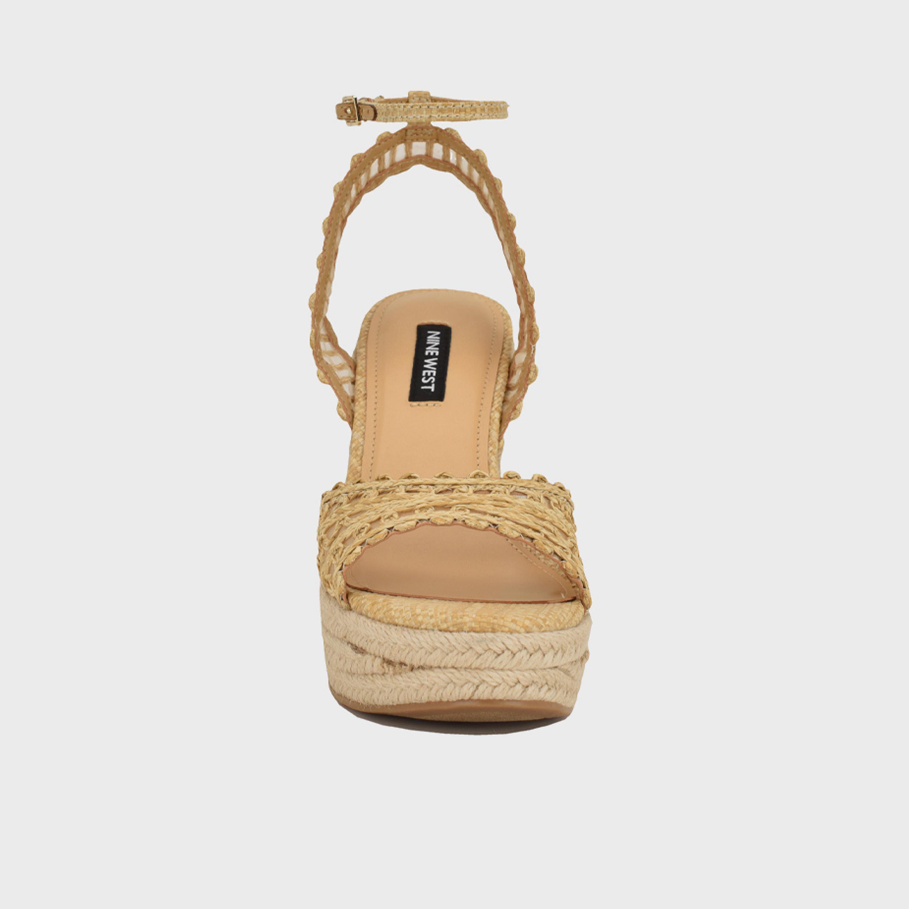 Nine West Women's Buckle Strap Wedges | WNHANX2-women-shoes-sandals-heeled-image-4