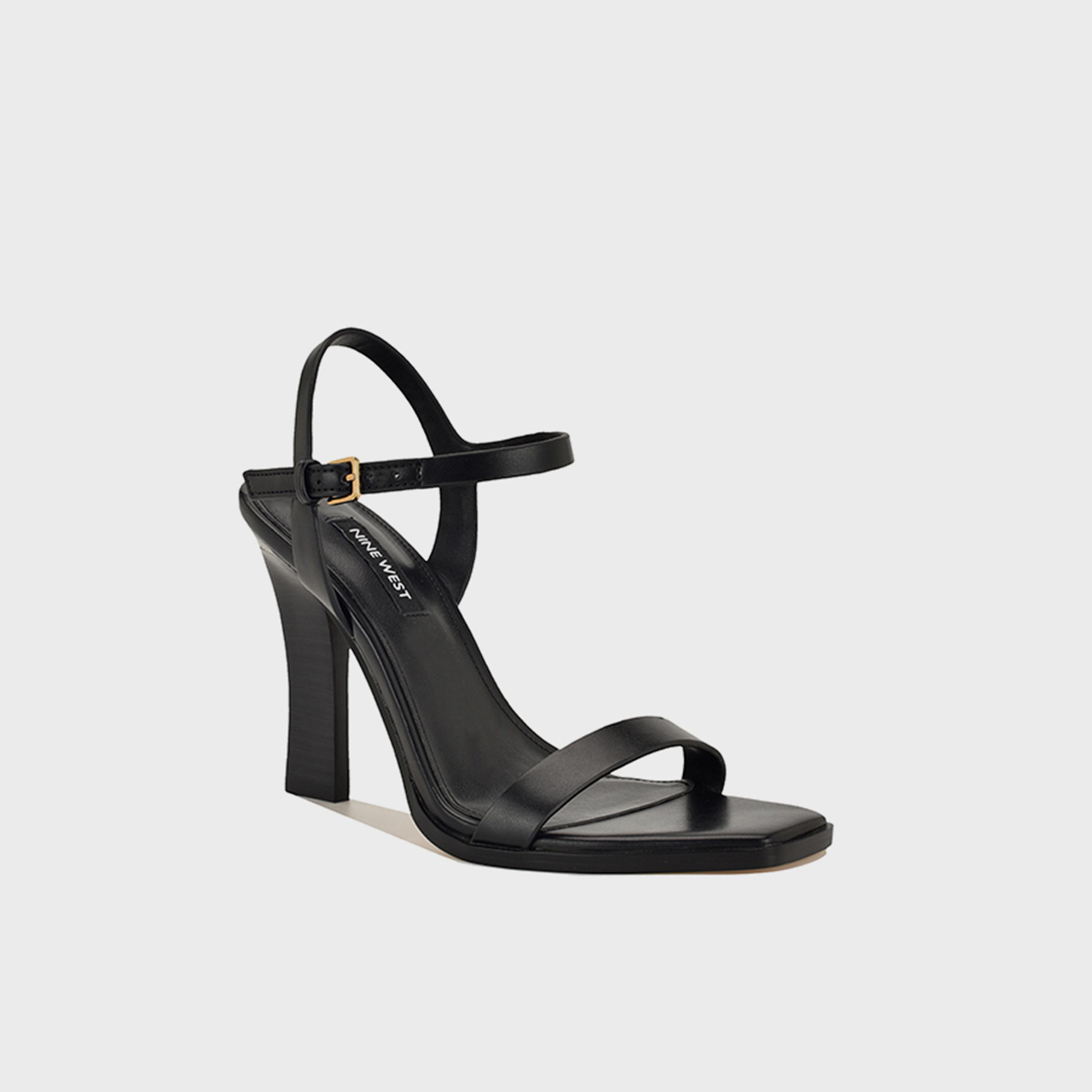 ناين ويست - حذاء نسائي بكعب عريض بإبزيم | WNJOANY3-women-shoes-sandals-heeled-image-1