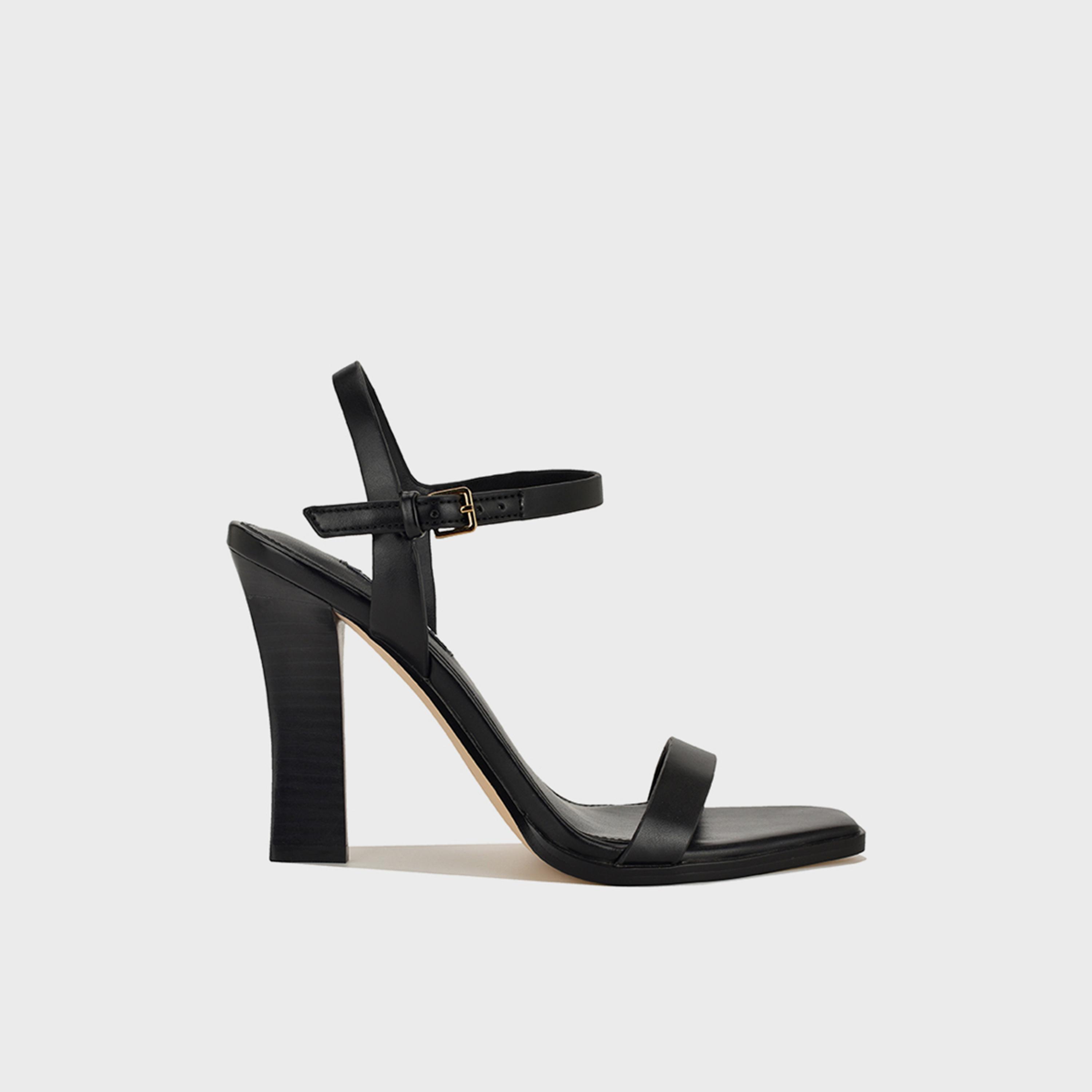 ناين ويست - حذاء نسائي بكعب عريض بإبزيم | WNJOANY3-women-shoes-sandals-heeled-image-3
