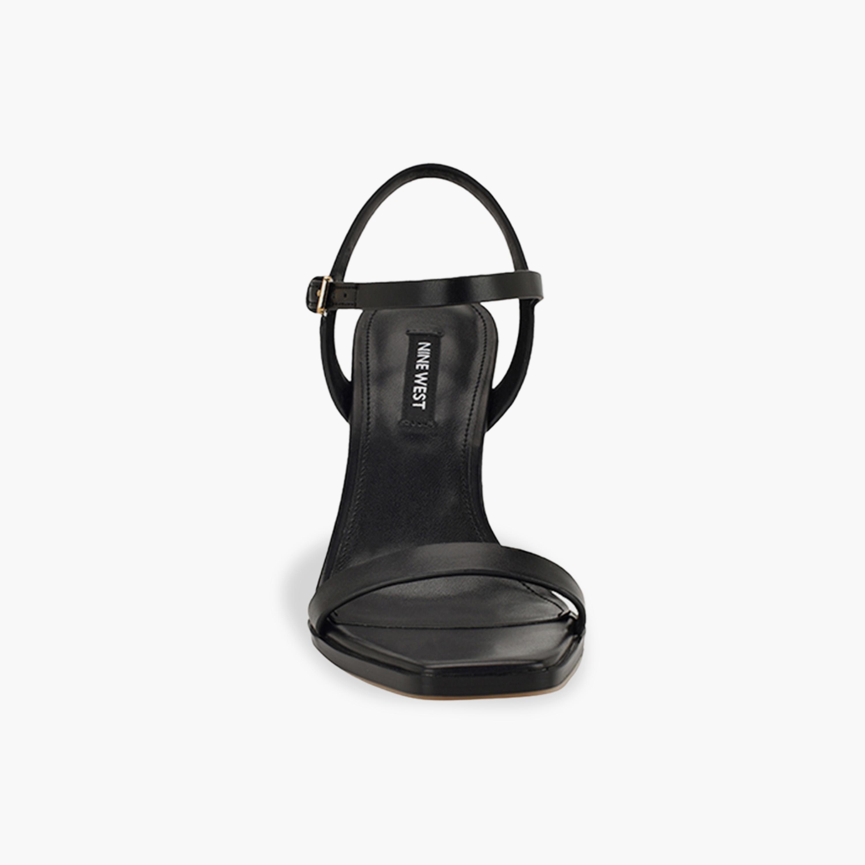 ناين ويست - حذاء نسائي بكعب عريض بإبزيم | WNJOANY3-women-shoes-sandals-heeled-image-4