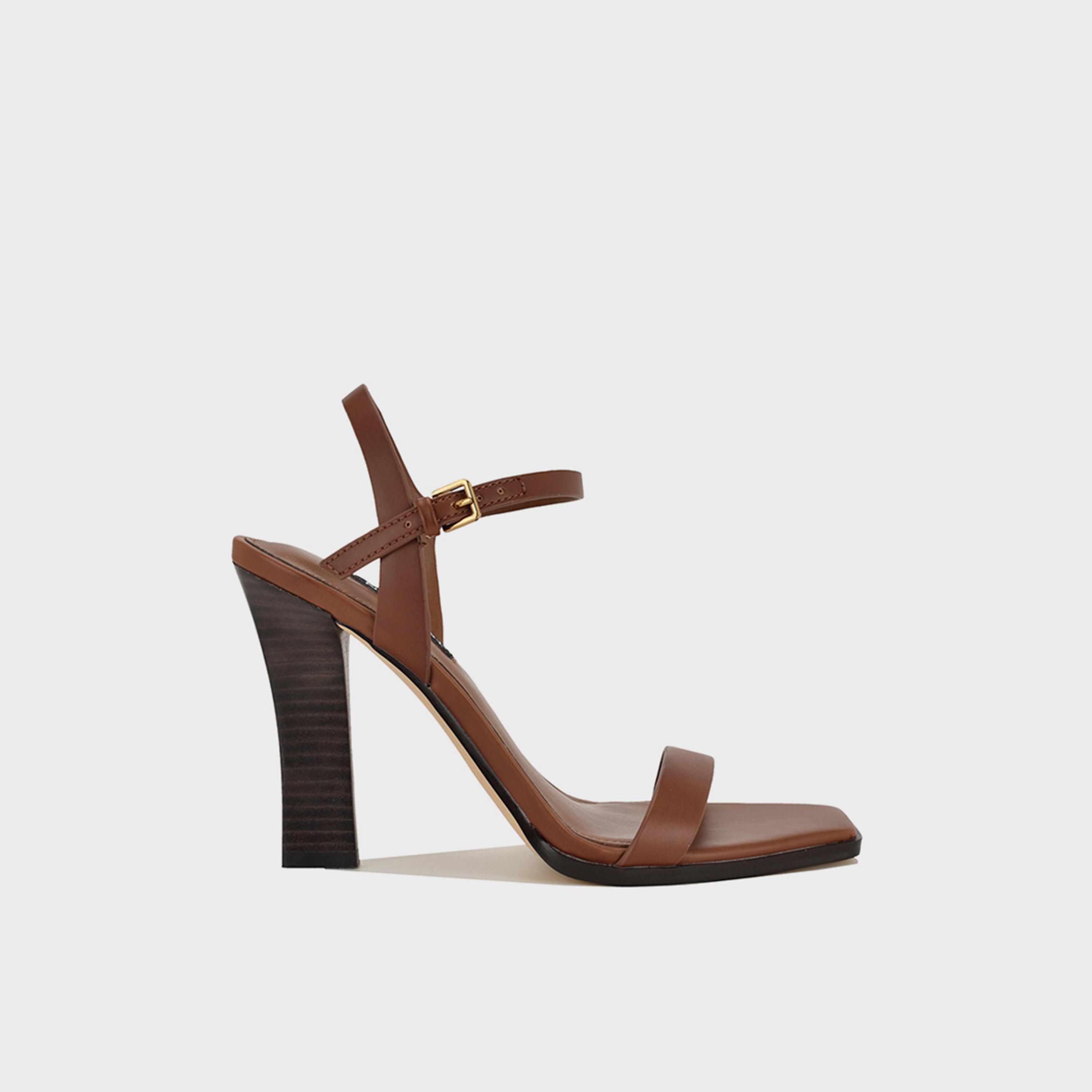 Nine West Women's Buckle Strap Block Heels | WNJOANY3-women-shoes-sandals-heeled-image-3