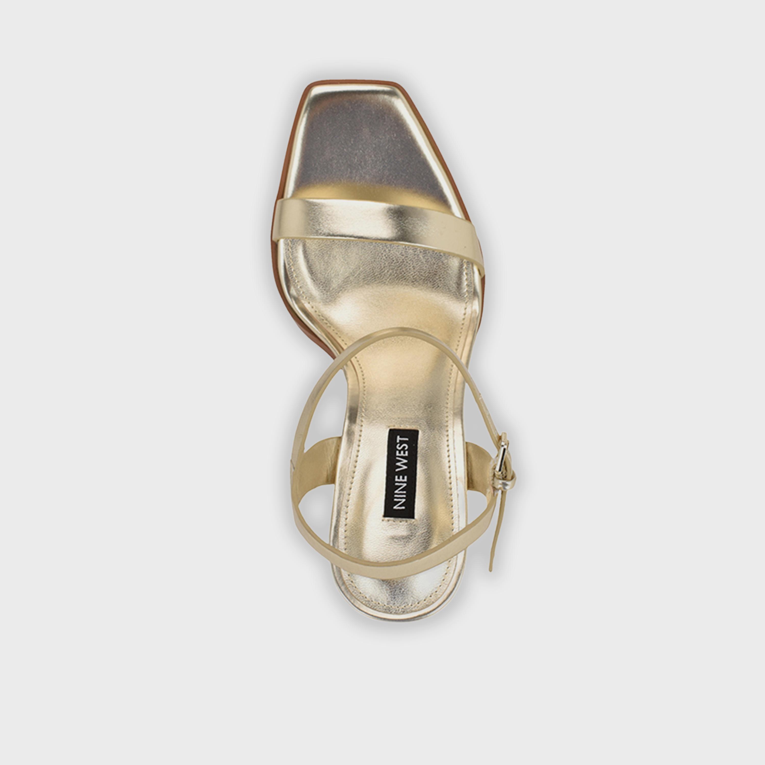 Nine West Women's Buckle Strap Block Heels | WNJOANY3-women-shoes-sandals-heeled-image-4