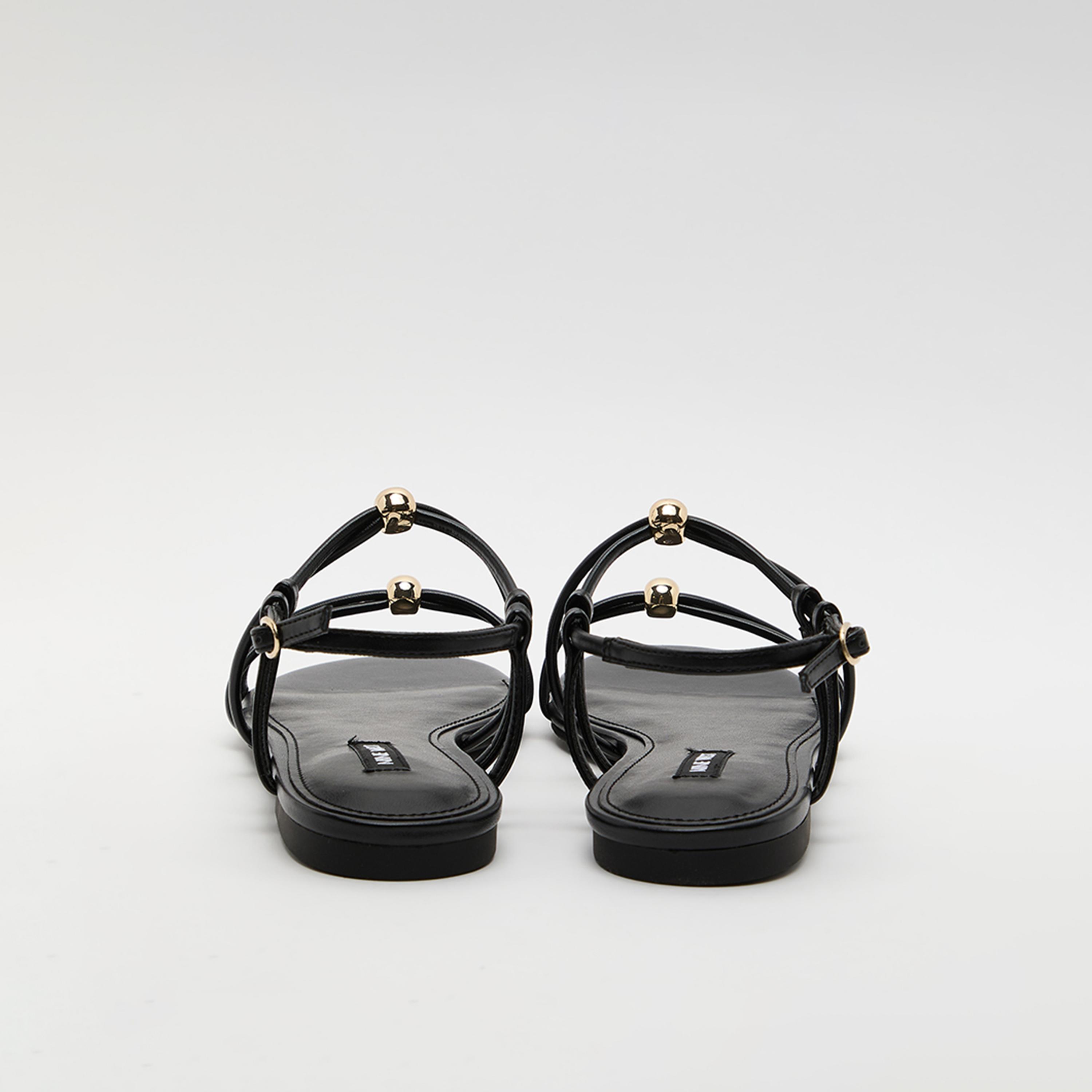 Nine West Women's Buckle Strap Flat Sandals | WNMARISS3-women-shoes-sandals-flats-image-5