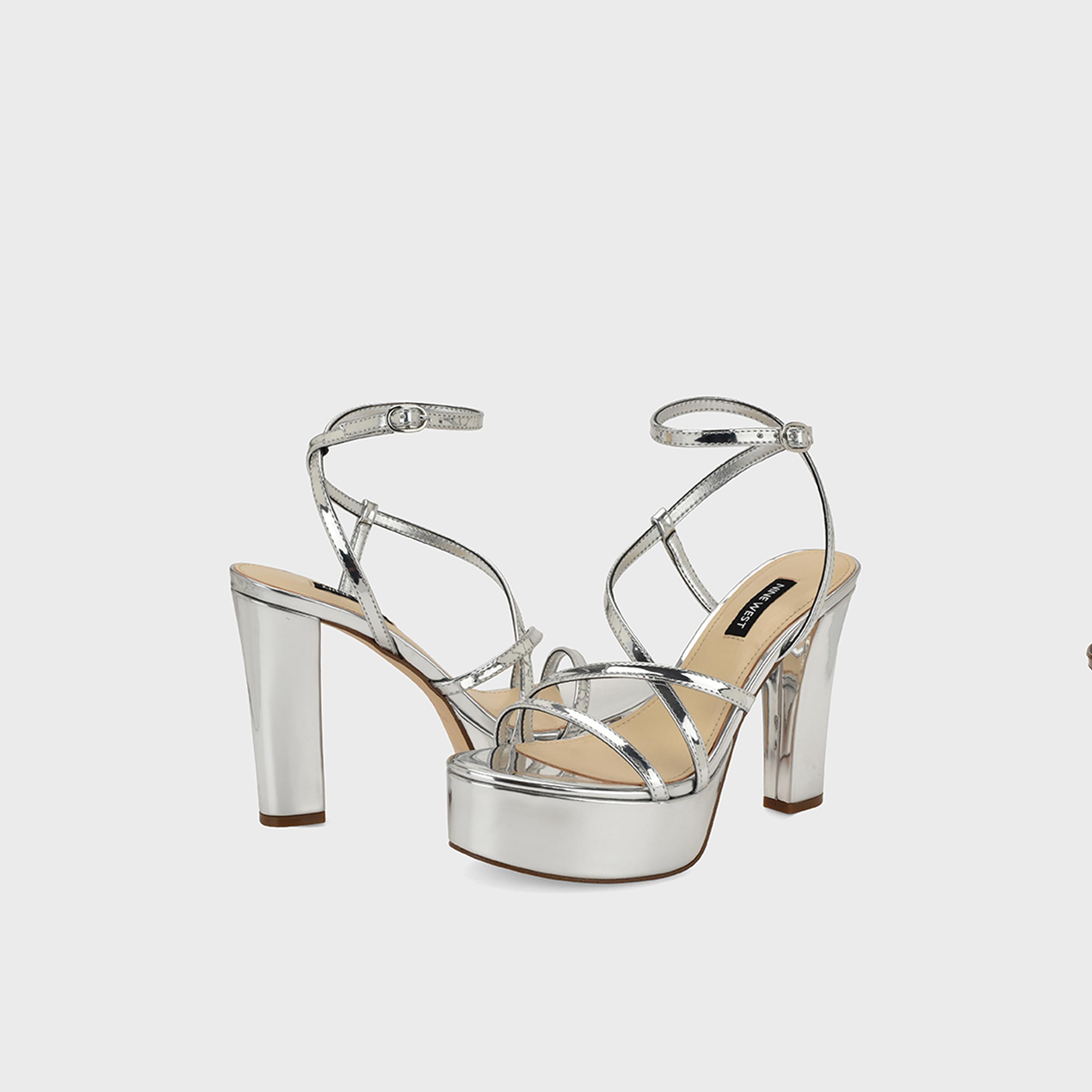 Nine West Women's Buckle Strap Platform Heels | WNNEREL3-women-shoes-sandals-heeled-image-2
