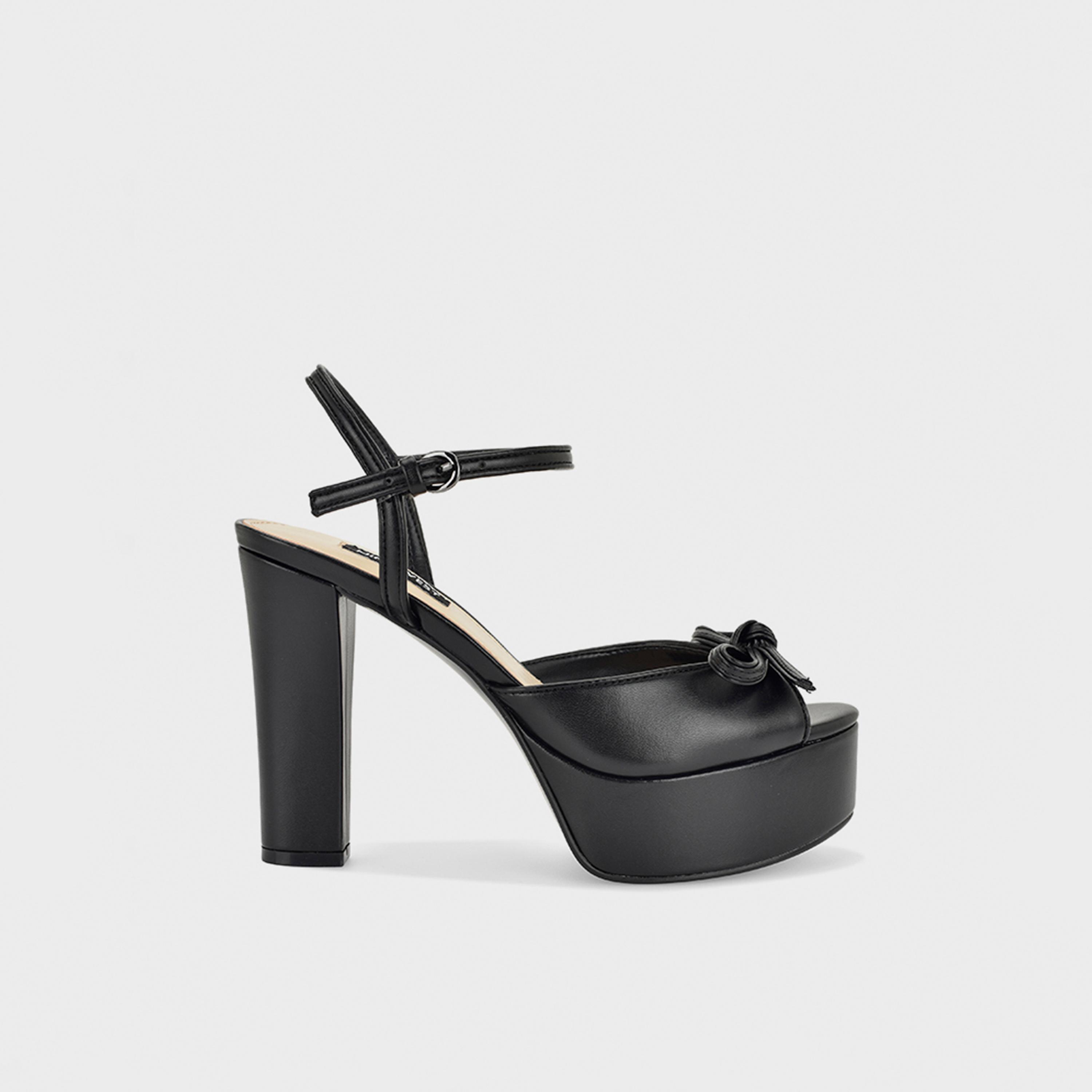 Nine West Women's Buckle Strap Platform Heels | WNNESSLE3-women-shoes-sandals-heeled-image-3