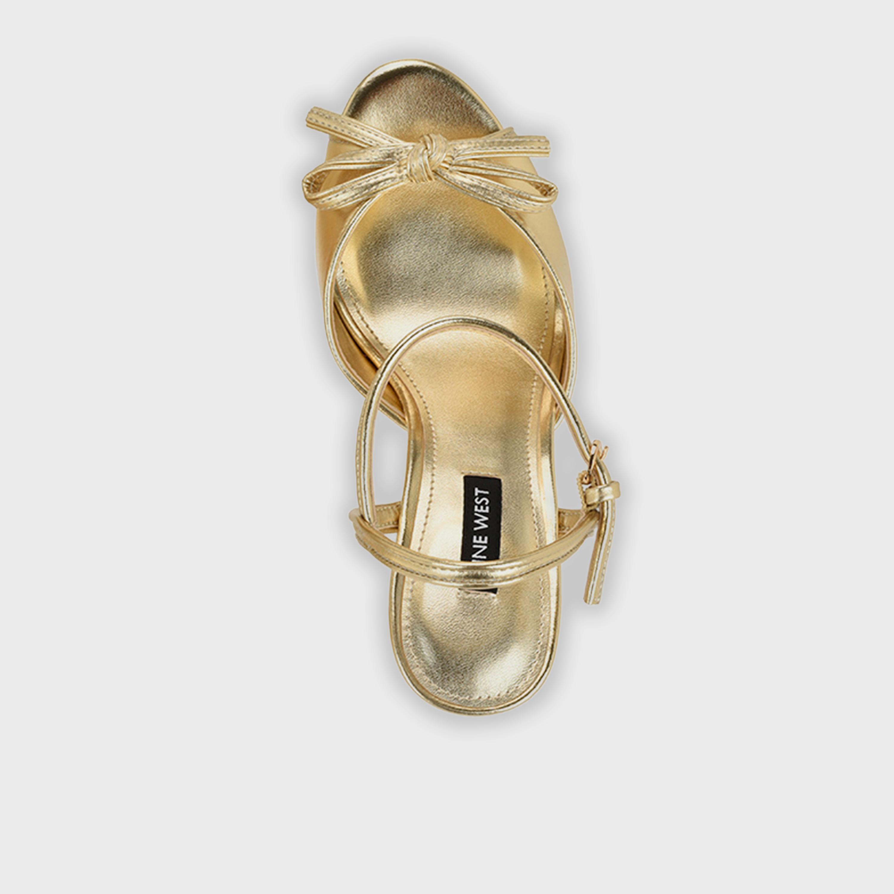 Nine West Women's Buckle Strap Platform Heels | WNNESSLE3-women-shoes-sandals-heeled-image-4