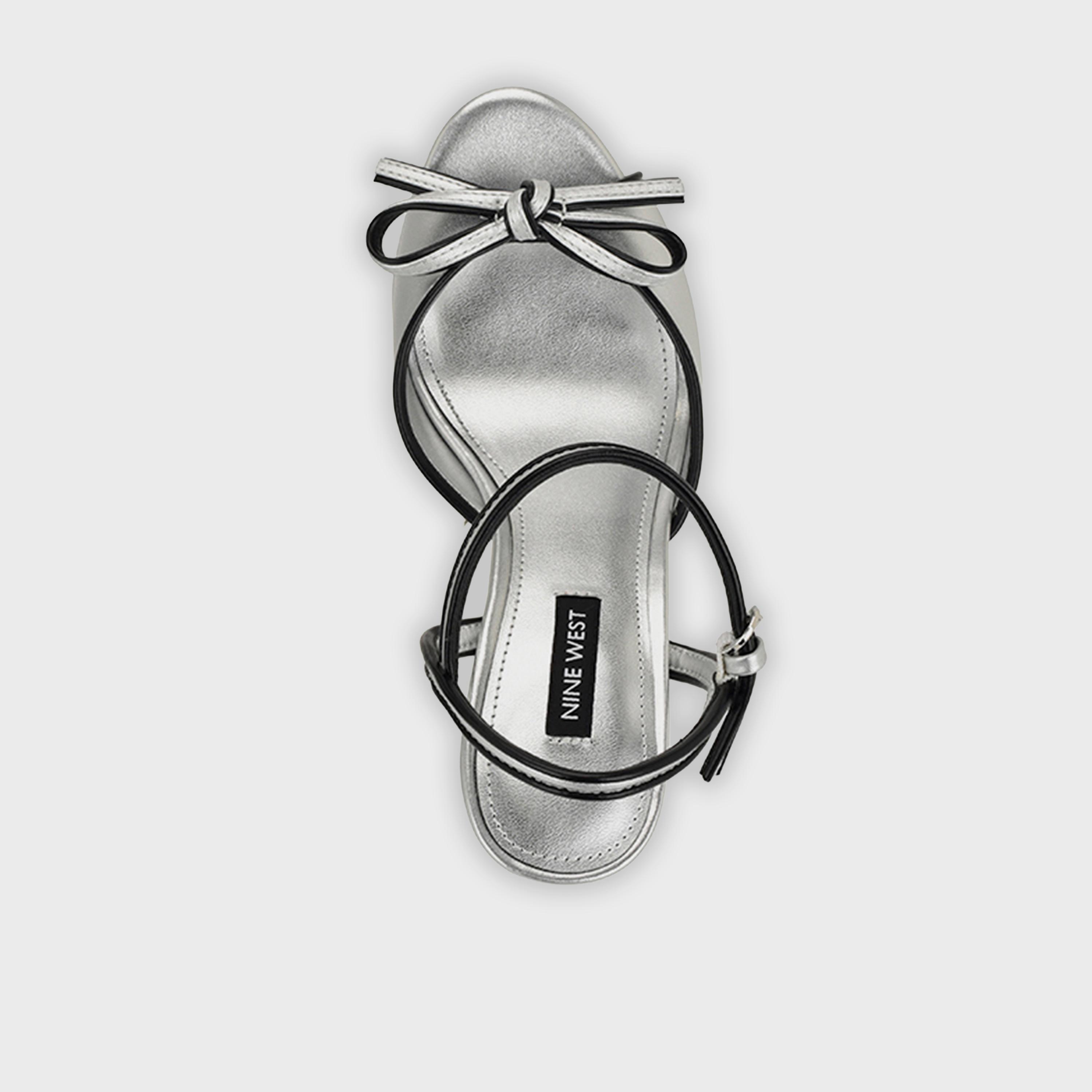 Nine West Women's Buckle Strap Platform Heels | WNNESSLE3-women-shoes-sandals-heeled-image-16