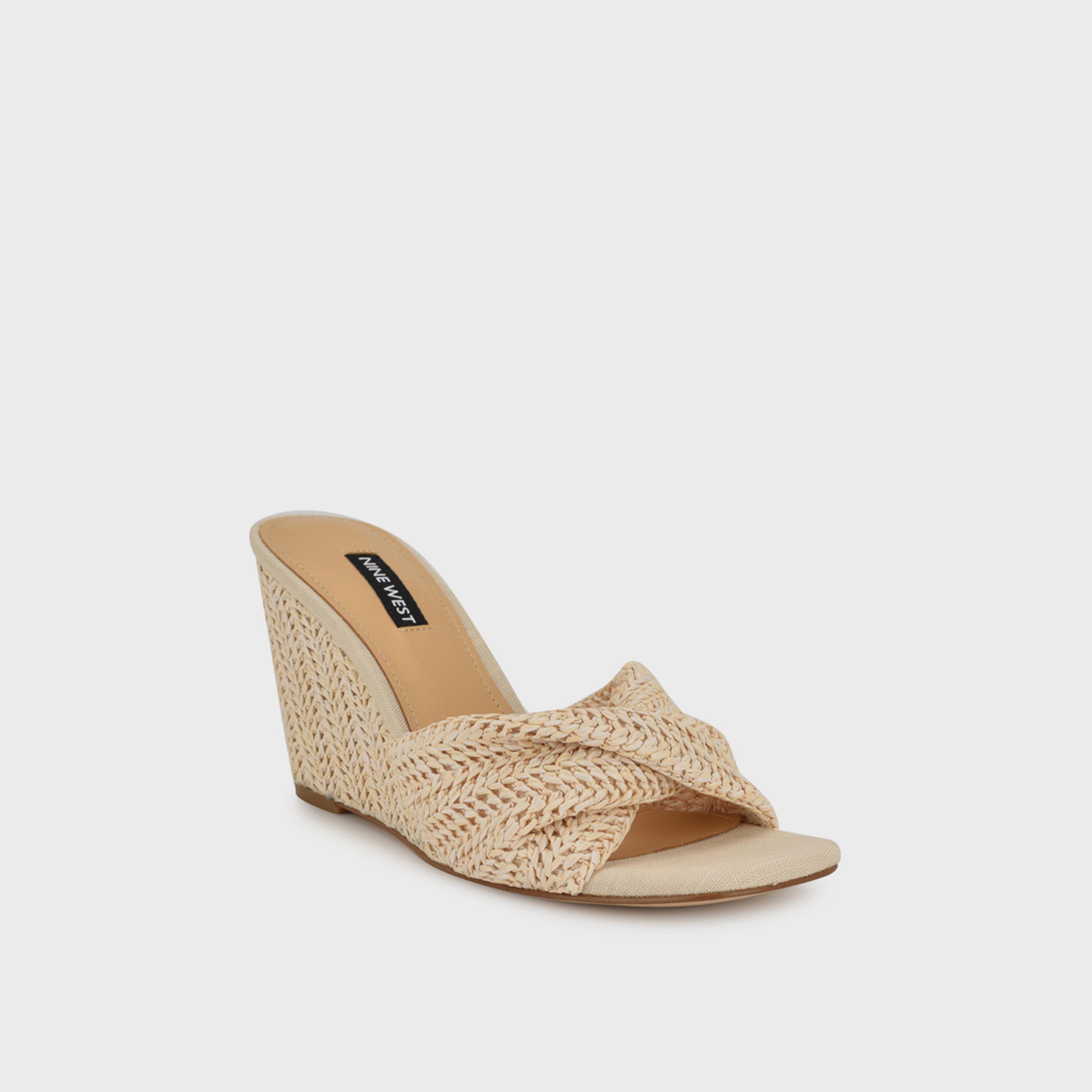ناين ويست- حذاء كعب ويدج سهل الارتداء للنساء | WNNIKKIE3-women-shoes-heels-image-1