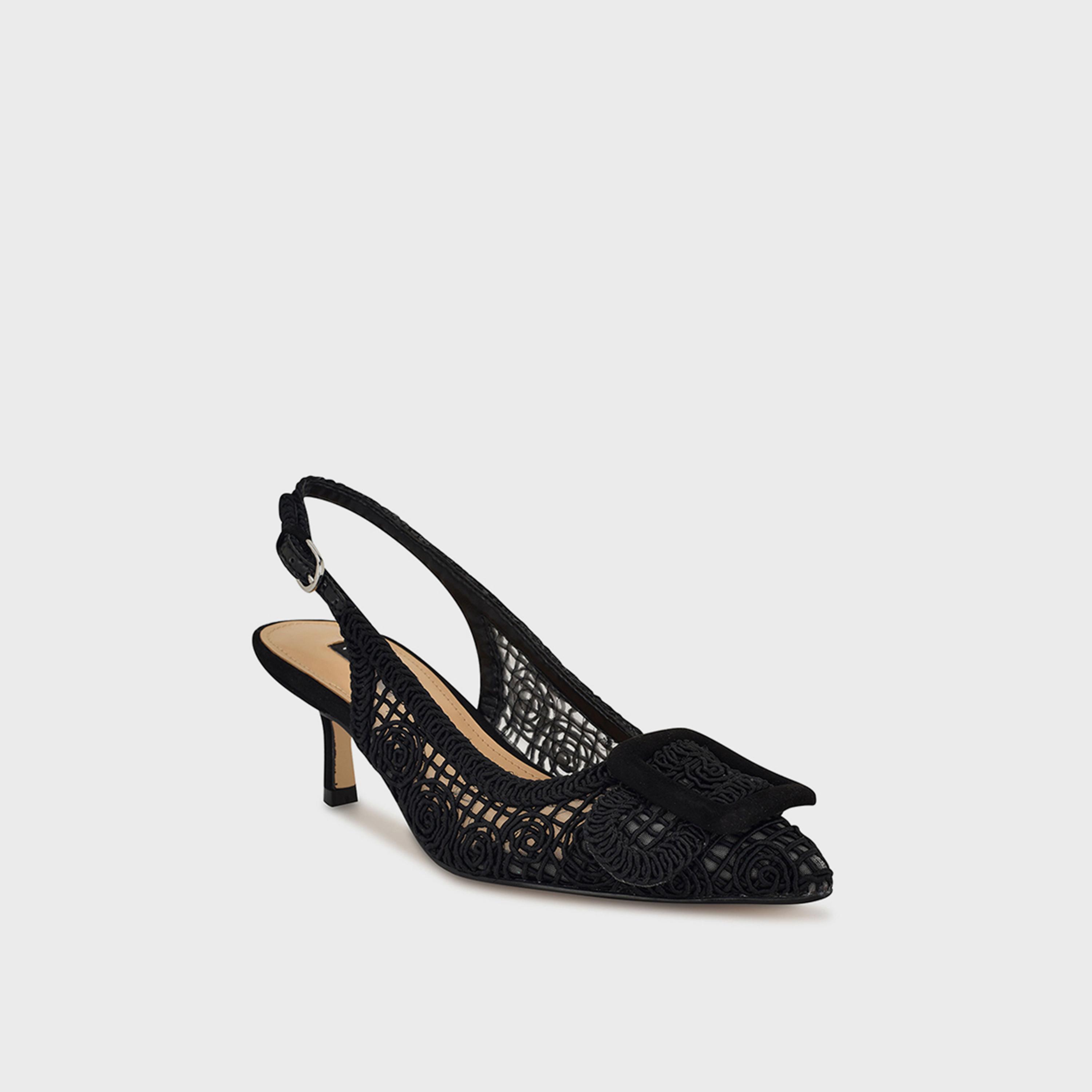 Nine West Women's Buckle Kitten Heels | WNNOLLA2-women-shoes-heels-image-1