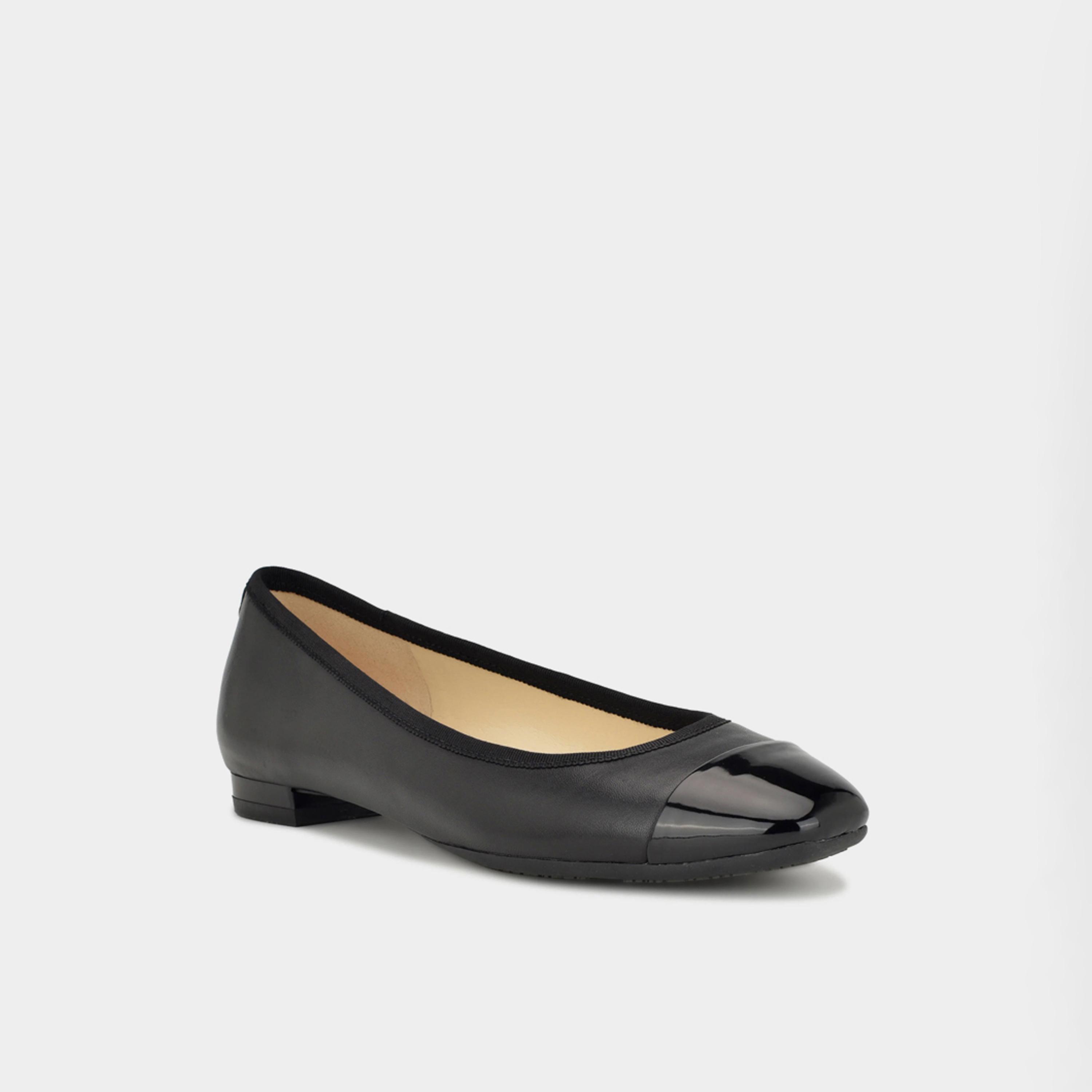 ناين ويست - حذاء باليرينا مسطح سهل الارتداء ​​مقدمة مستديرة للنساء | WNOLLIN9X98-women-shoes-ballerinas-image-1
