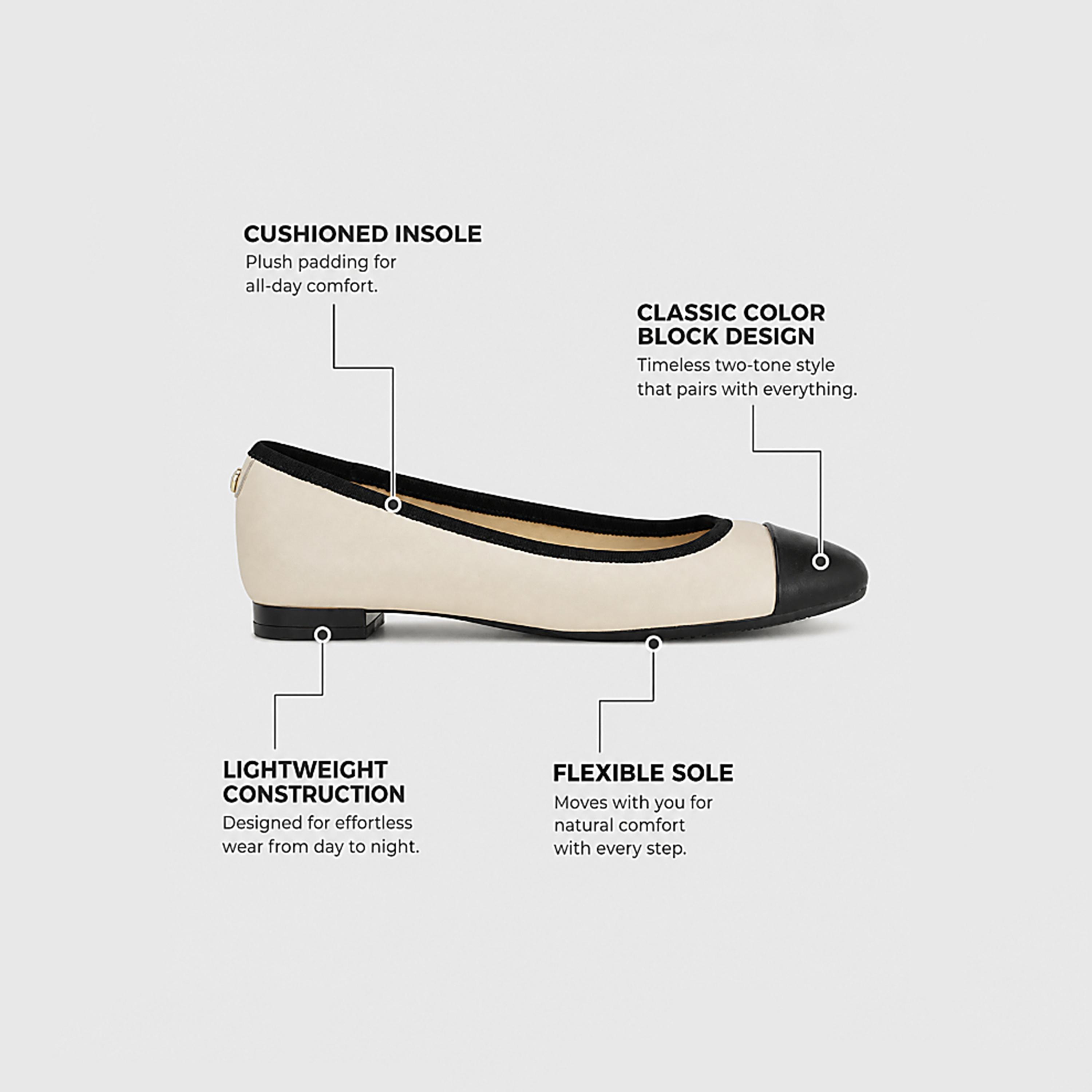 ناين ويست - حذاء باليرينا نسائي سهل الارتداء مقدمة مستديرة | WNOLLIN9X9-women-shoes-ballerinas-image-6