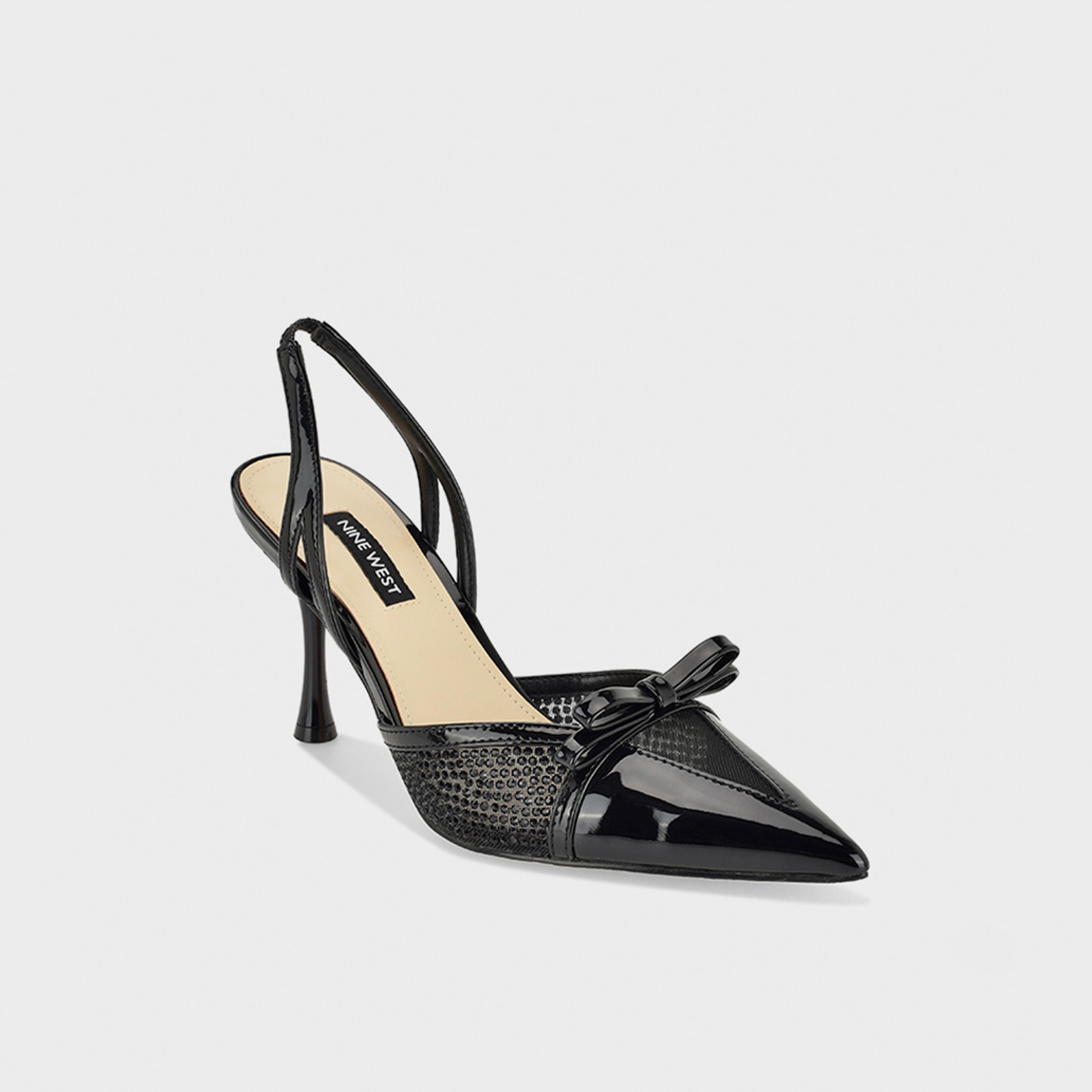 Nine West Women's Slip-On Stiletto Heels | WNPADELL3-women-shoes-heels-image-1