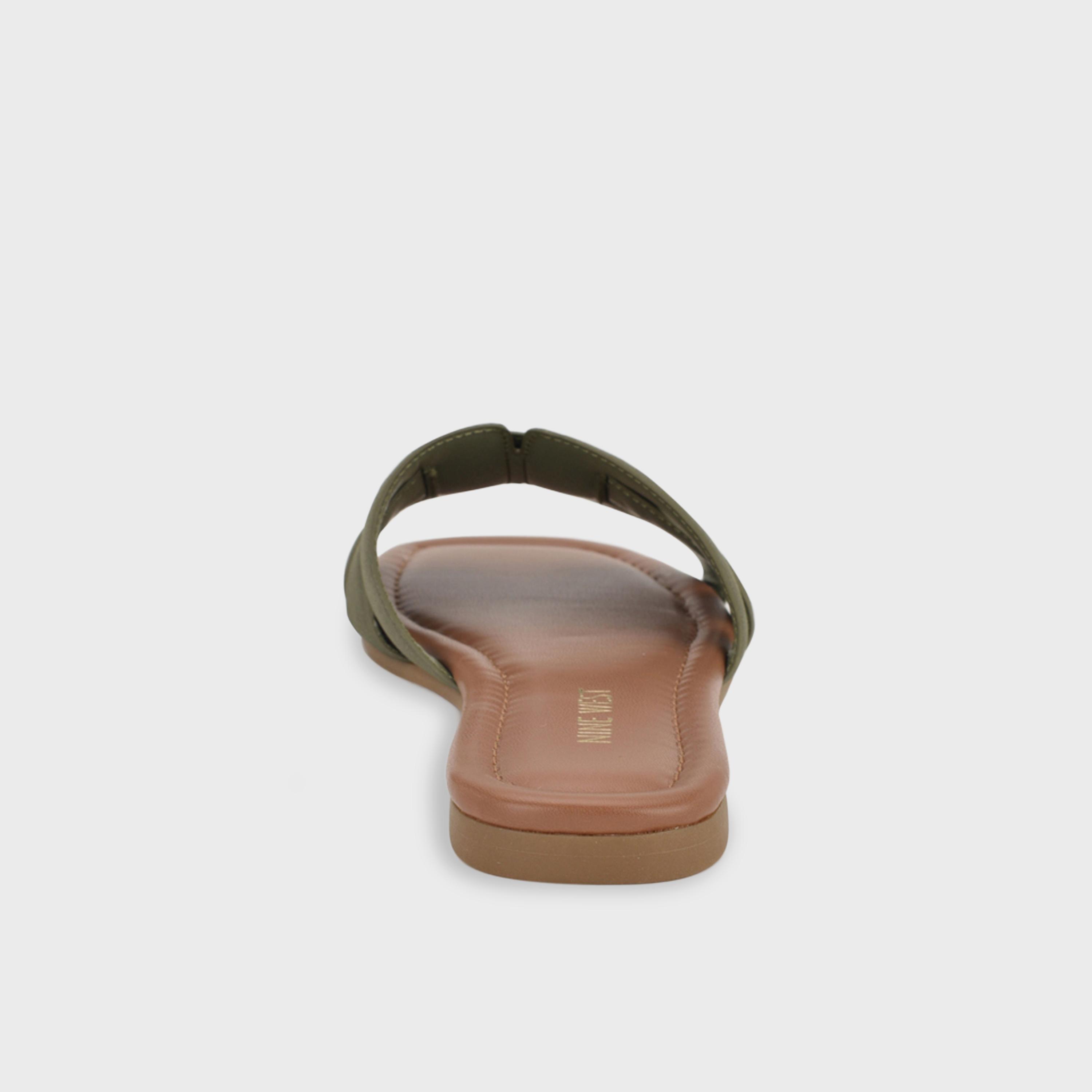 Nine West Women's Slip-On Slide Flat Sandals | WNQUALEN3-women-shoes-sandals-flats-image-4