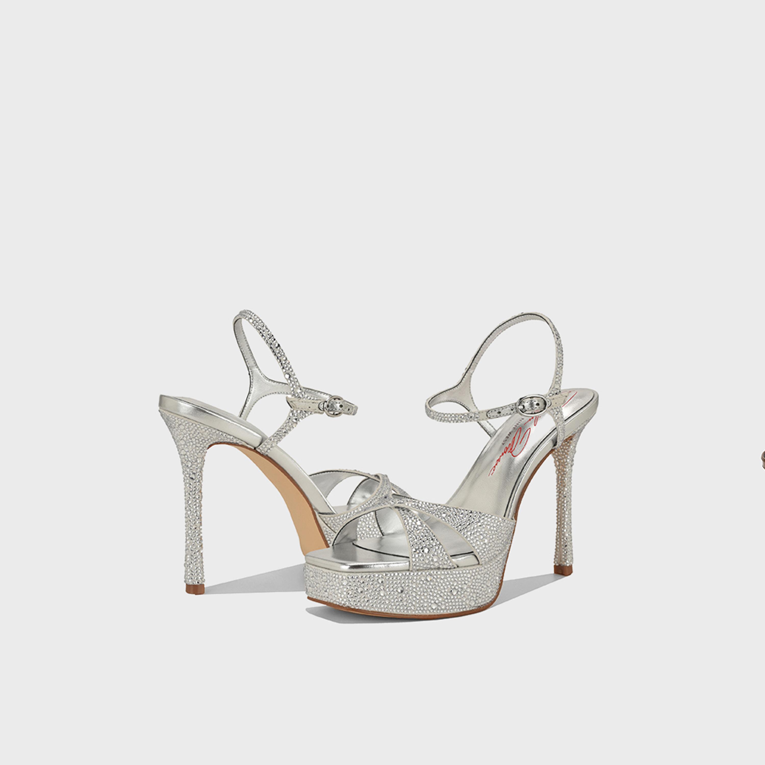 Nine West Women's Buckle Strap Stiletto Heels | WNTALENTH2-women-shoes-sandals-heeled-image-2