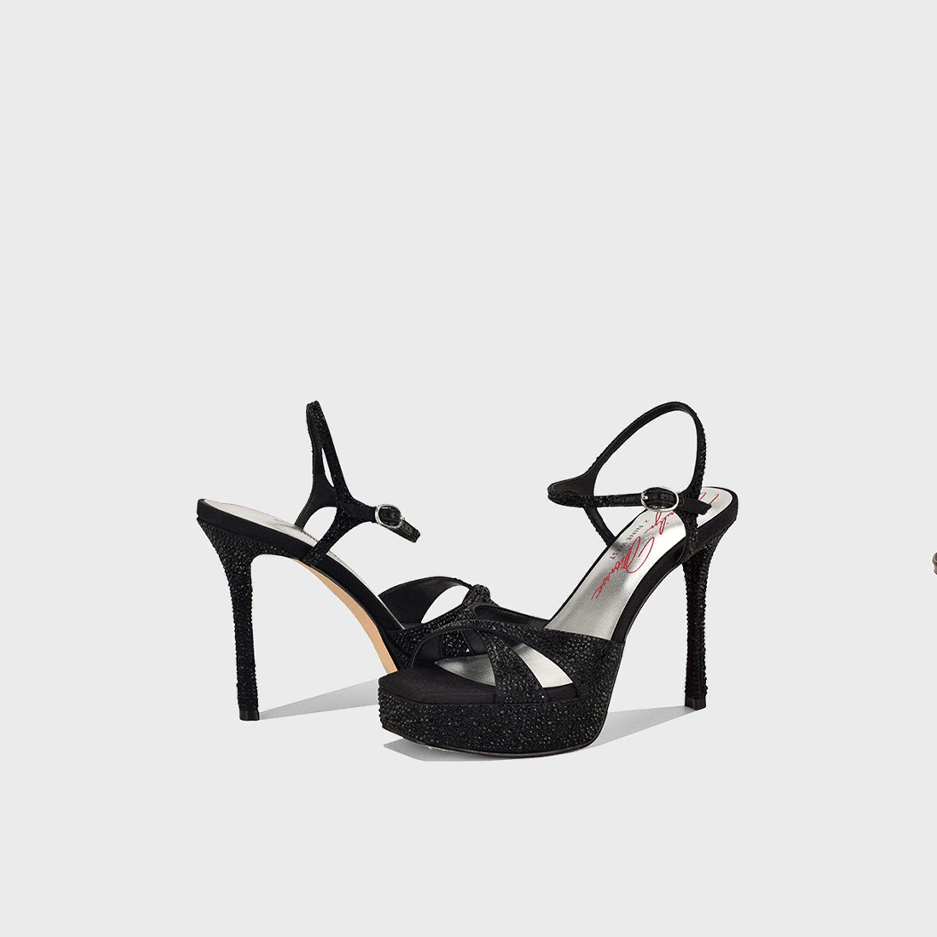 Nine West Women's Buckle Strap Stiletto Heels | WNTALENTH7-women-shoes-sandals-heeled-image-2