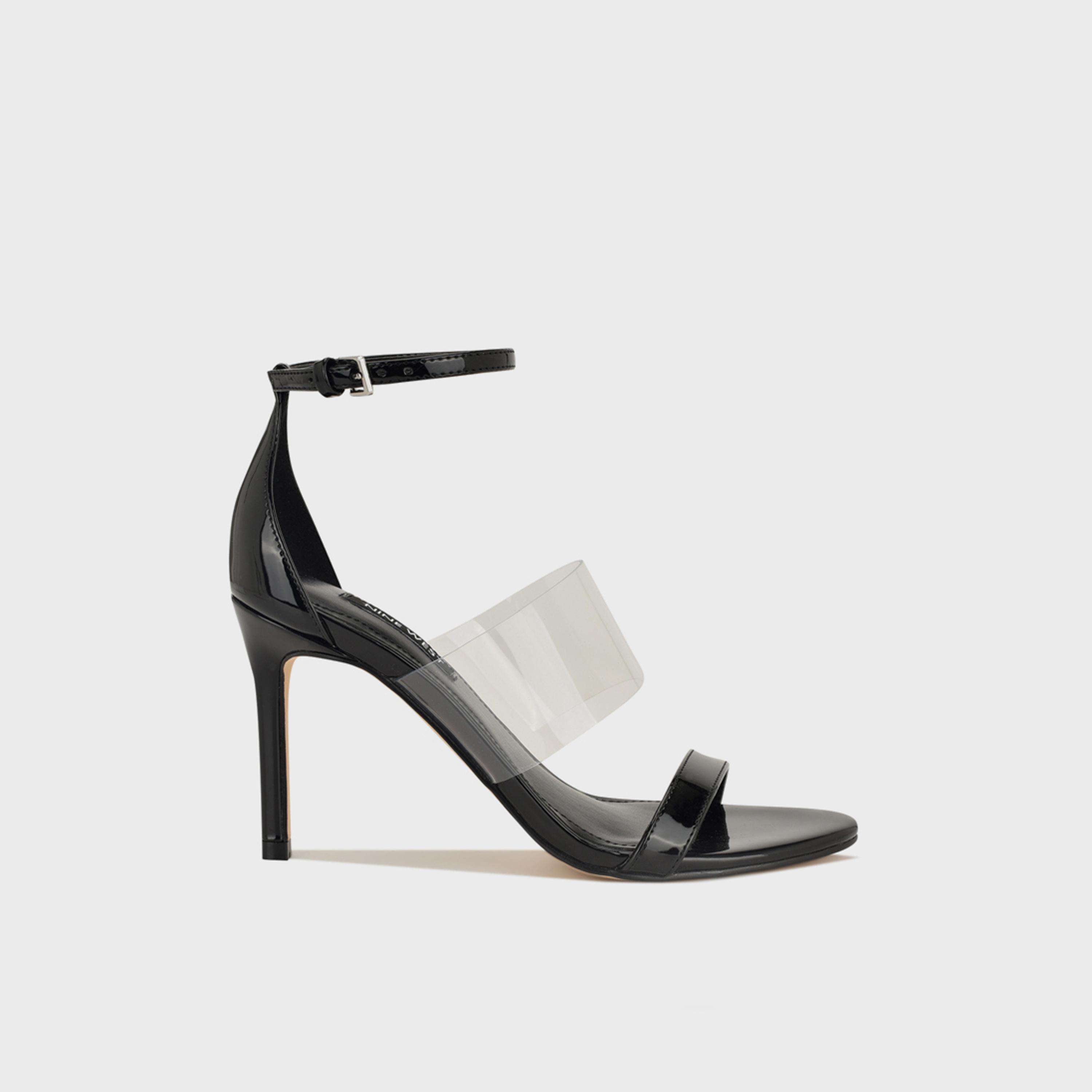 Nine West Women's Buckle Strap Stiletto Heels | WNVALLIE3-women-shoes-sandals-heeled-image-4