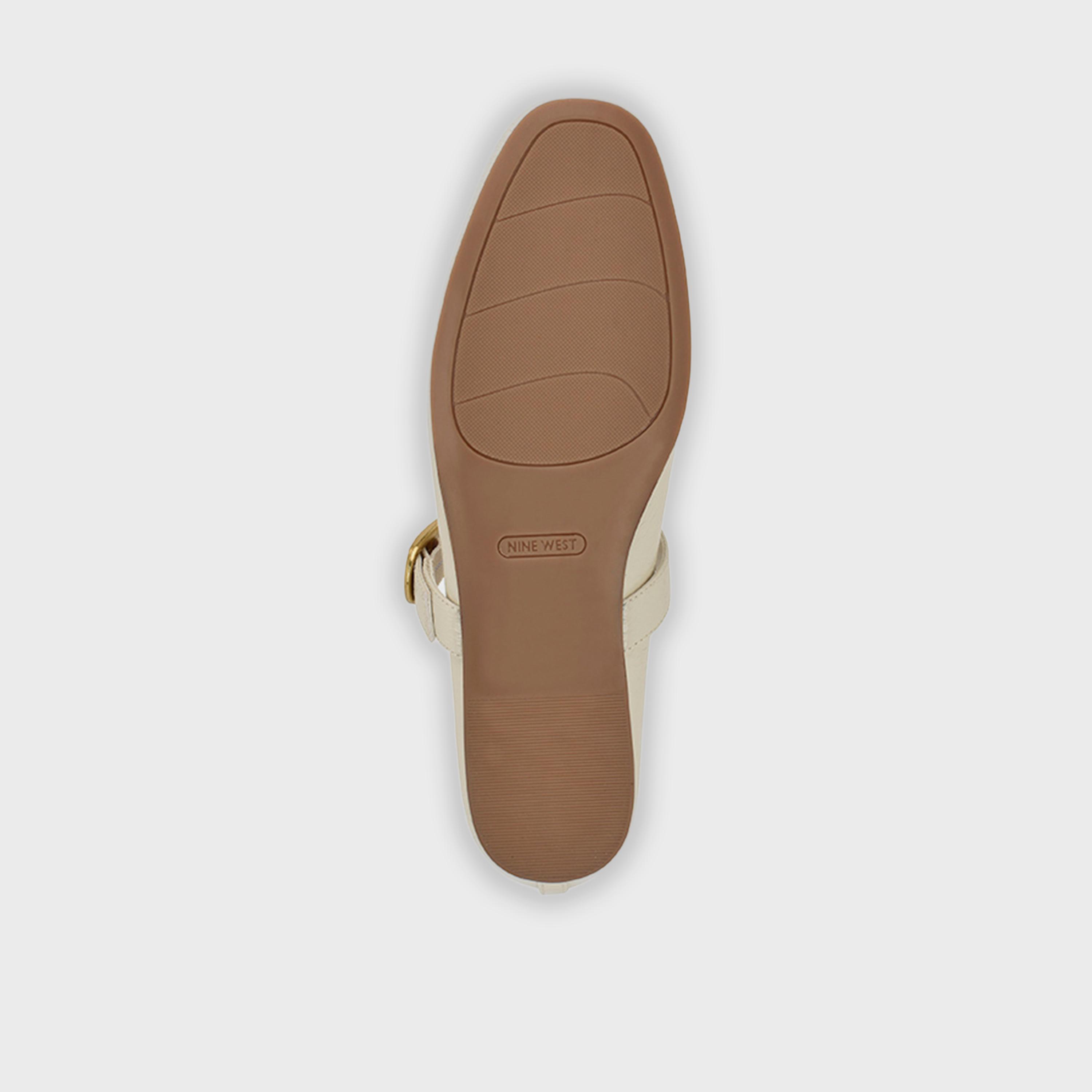 ناين ويست - حذاء ماري جين مسطح بحزام إبزيم للنساء | WNVANCEE3-women-shoes-ballerinas-image-6