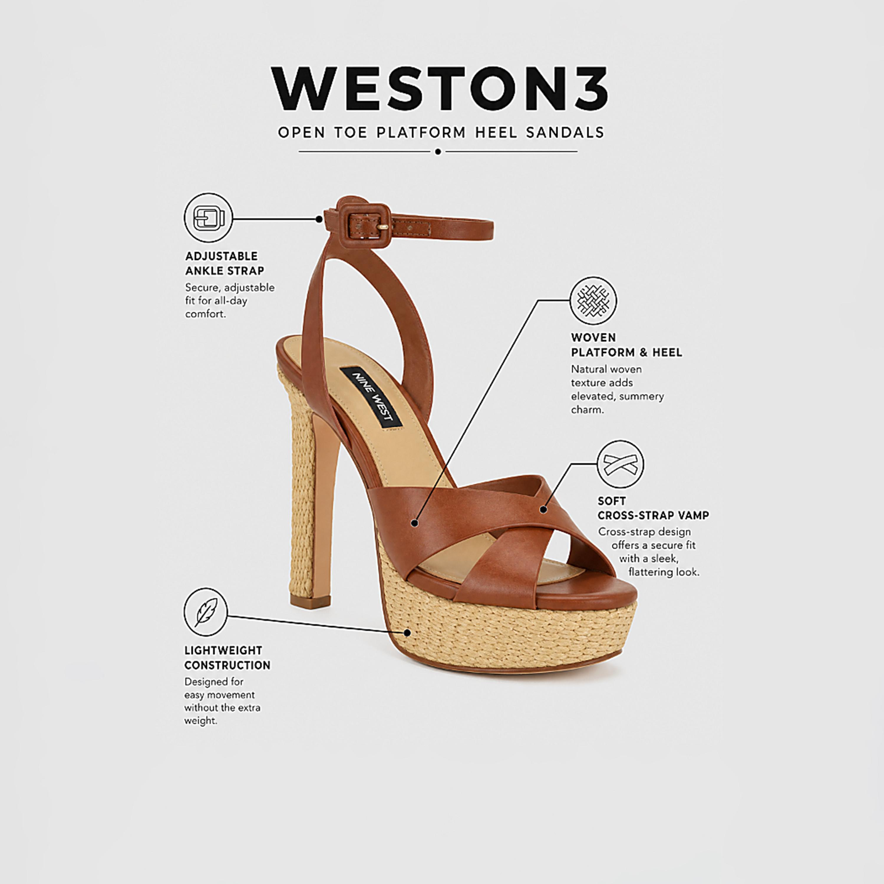 ناين ويست - حذاء نسائي بكعب عالٍ بإبزيم | WNWESTON3-women-shoes-sandals-heeled-image-10