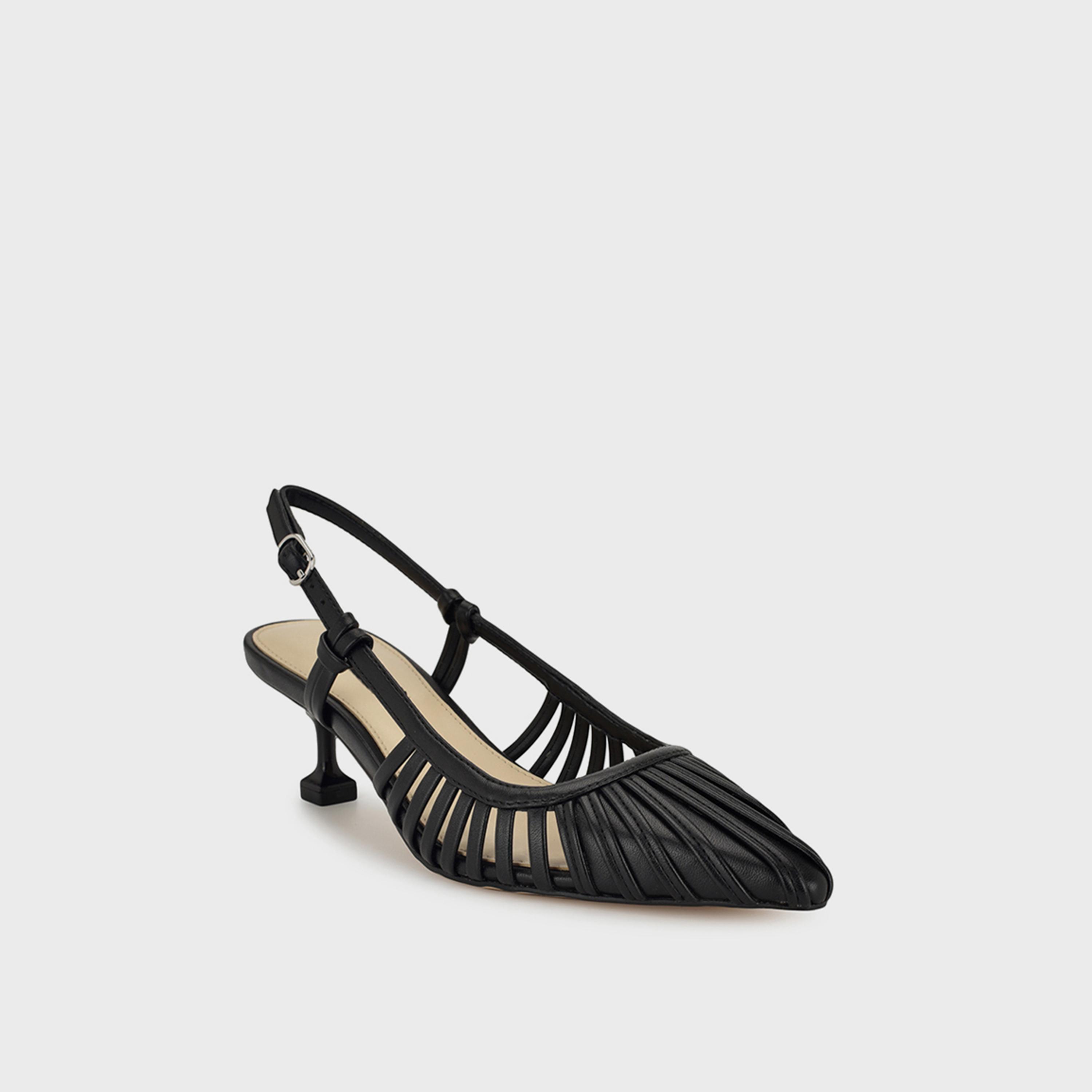 Nine West Women's Buckle Kitten Heels | WNWHITT3-women-shoes-heels-image-1