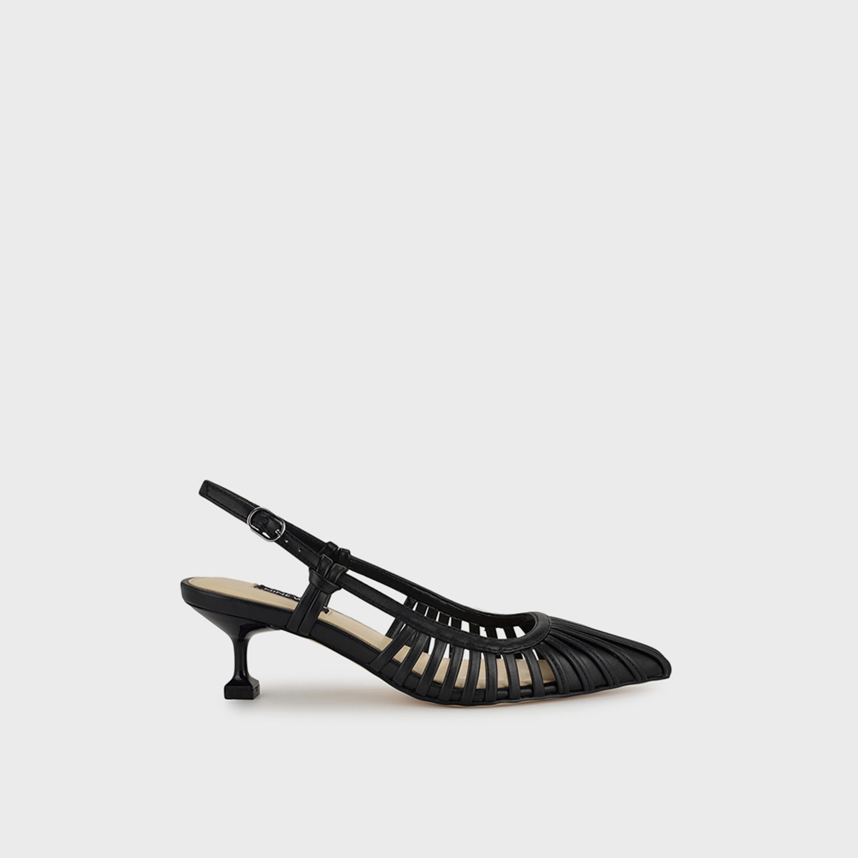 Nine West Women's Buckle Kitten Heels | WNWHITT3-women-shoes-heels-image-4