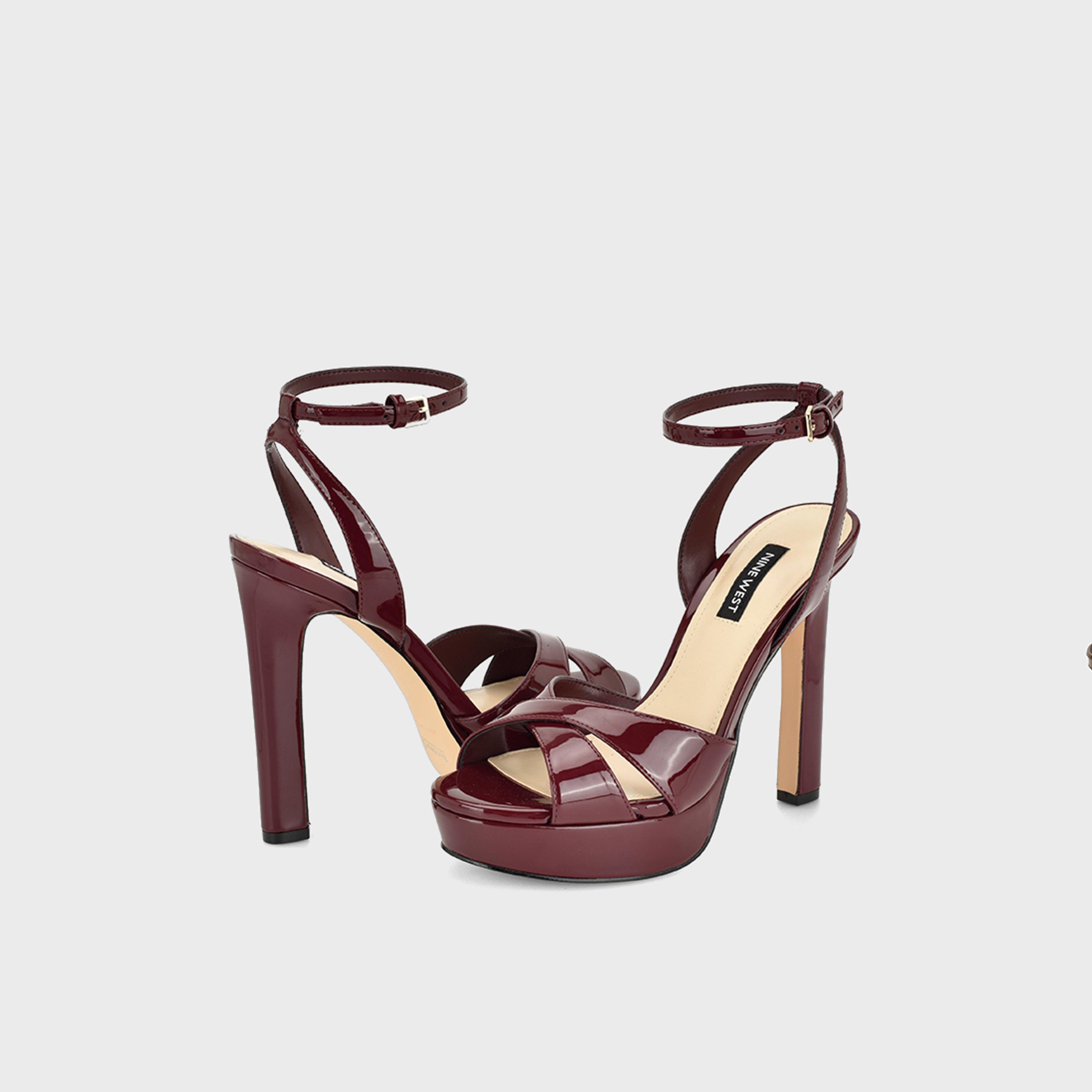 Nine West Women's Buckle Strap Platform Heels | WNWILDA3-women-shoes-sandals-heeled-image-2