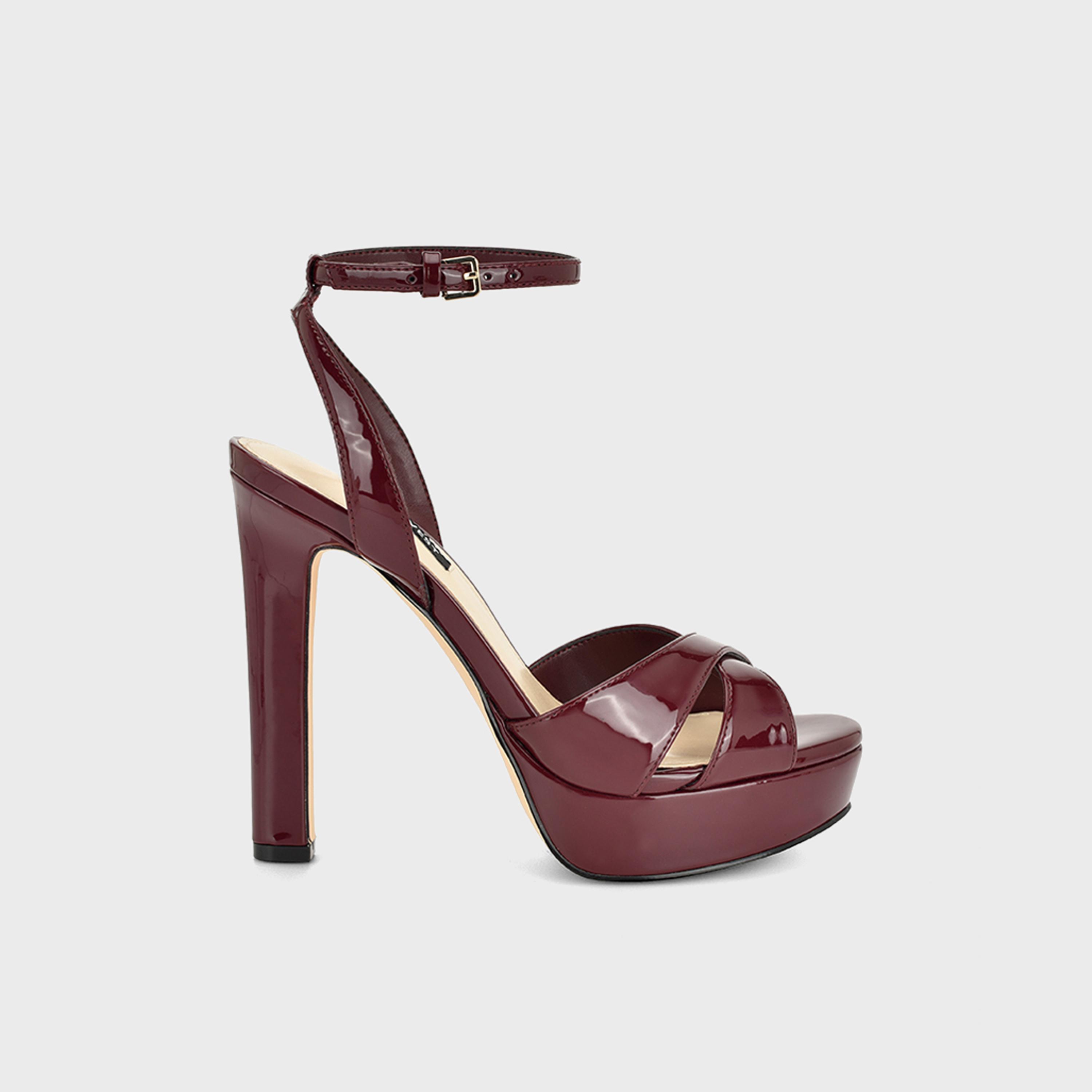 Nine West Women's Buckle Strap Platform Heels | WNWILDA3-women-shoes-sandals-heeled-image-3