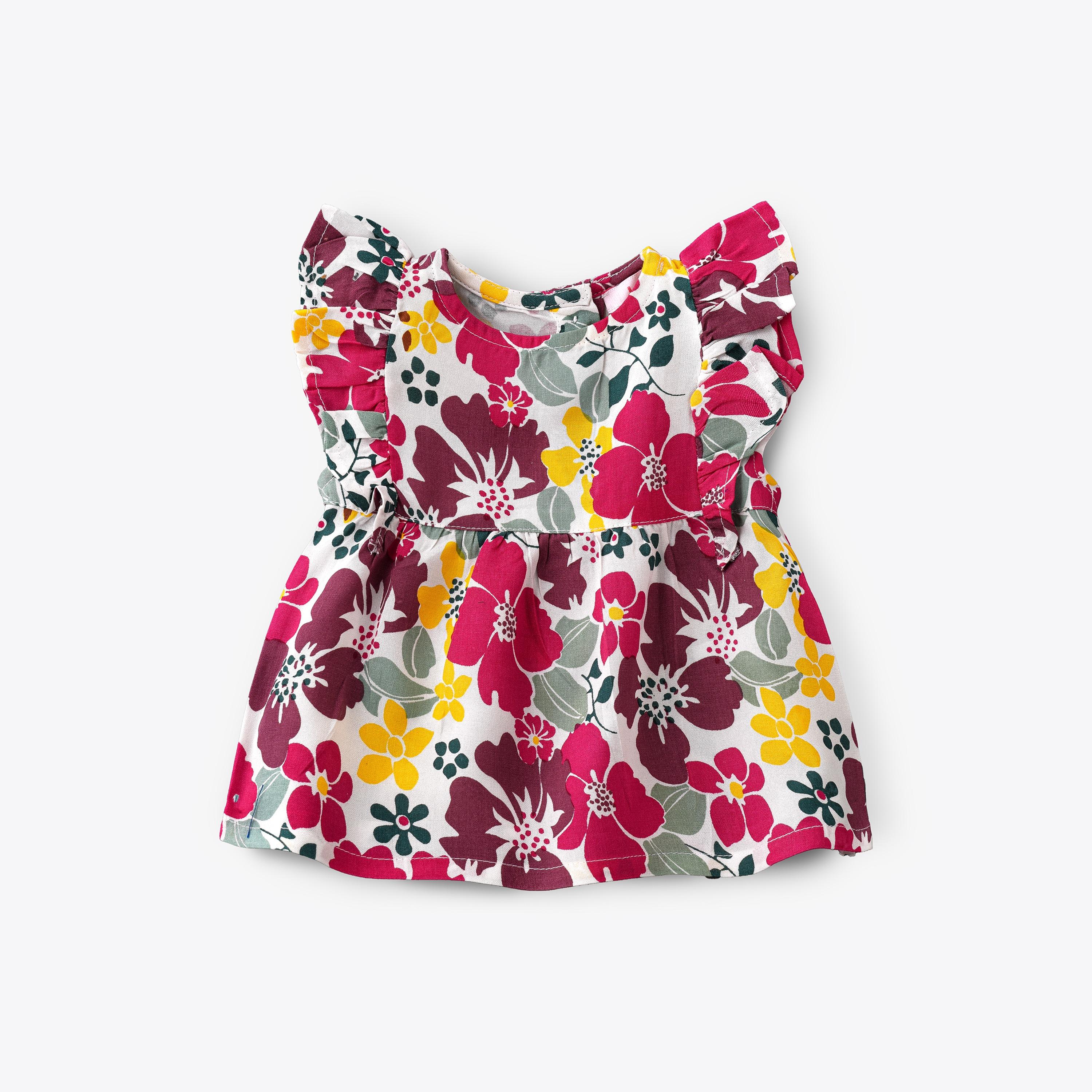 UniqKidz Floral Printed Sleeveless Top-baby-girls-clothing-blousesandshirts-image-1