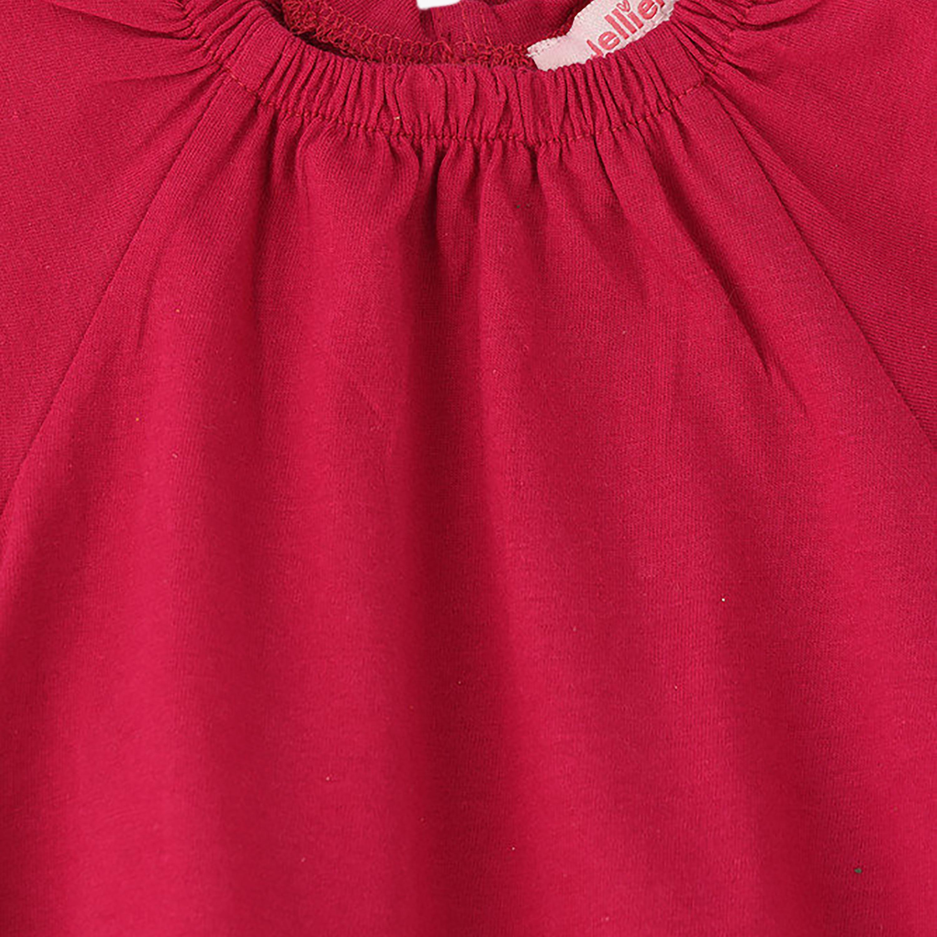 UniqKidz Cotton Flutter Sleeve Top-baby-girls-clothing-blousesandshirts-image-4