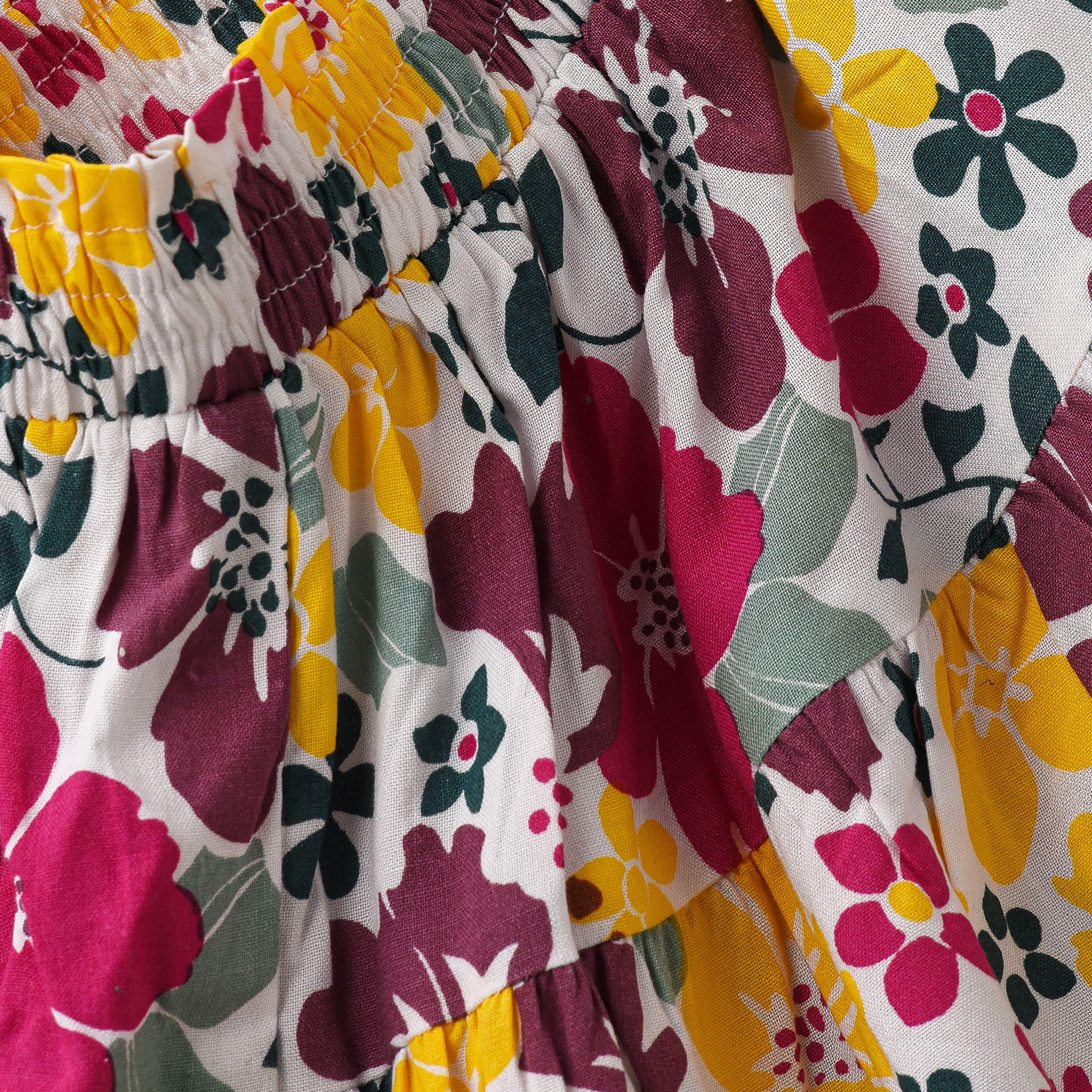 UniqKidz Floral Printed Elasticated Skirt-baby-girls-clothing-bottoms-skirts-image-4
