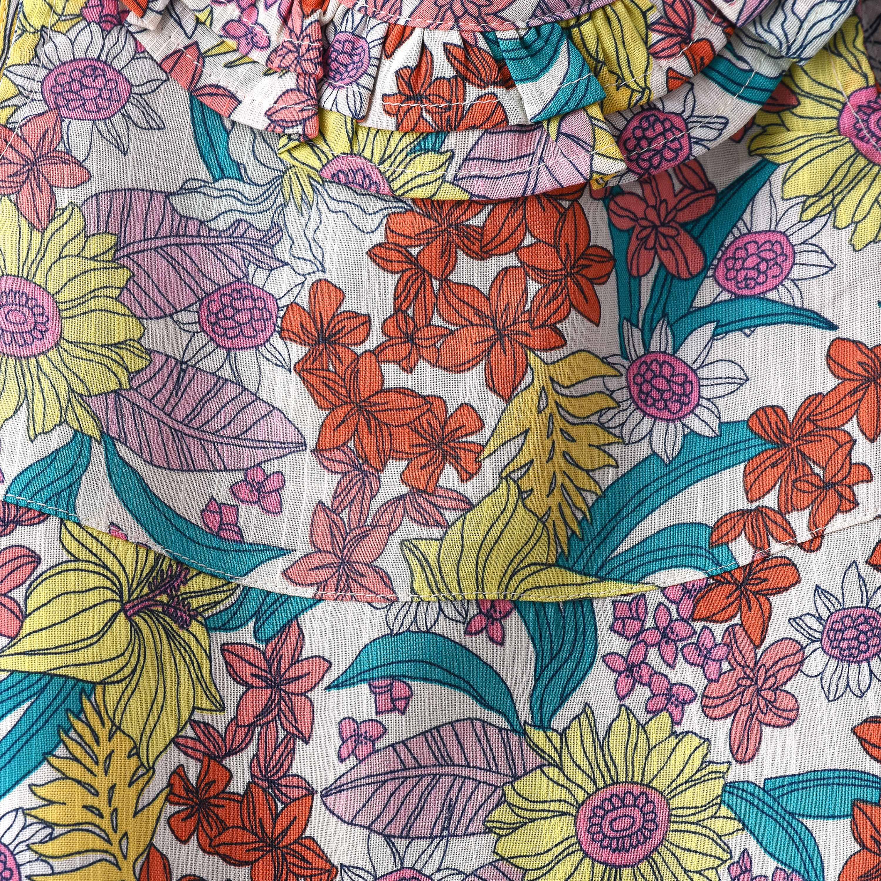 UniqKidz Floral Printed Sleeveless Top-baby-girls-clothing-blousesandshirts-image-3