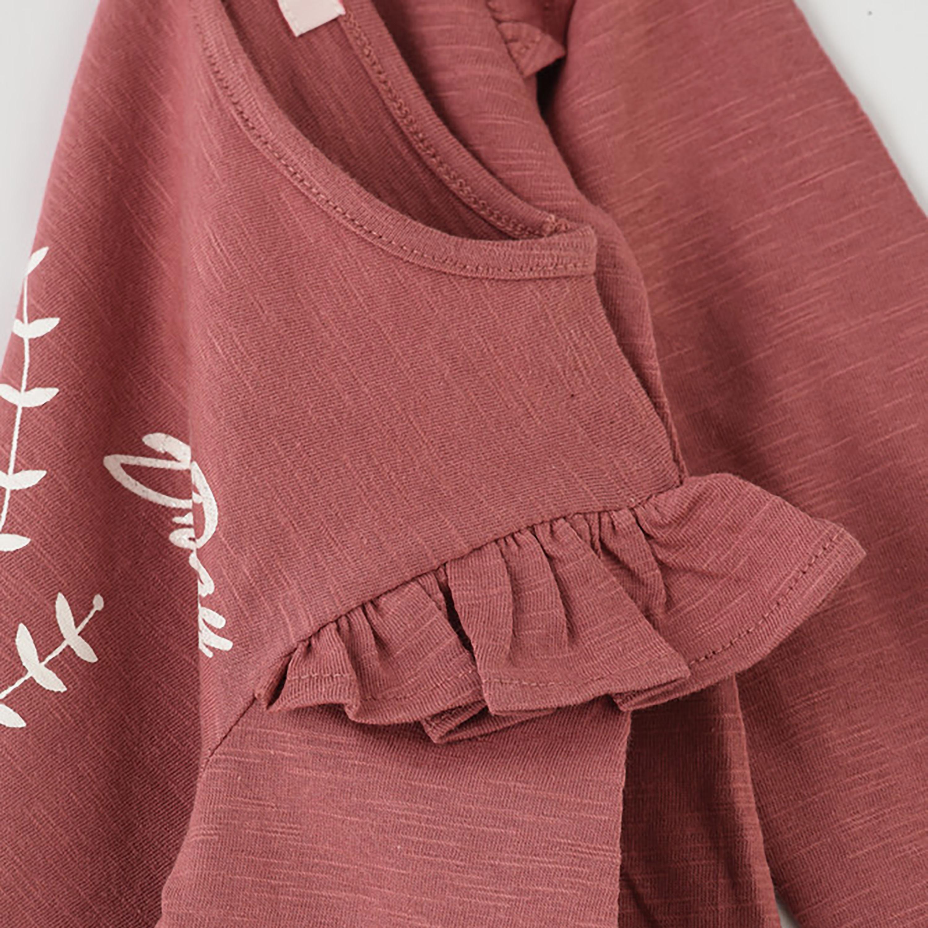 UniqKidz Long Sleeves Flowers Printed Top-girls-clothing-blousesandshirts-image-4