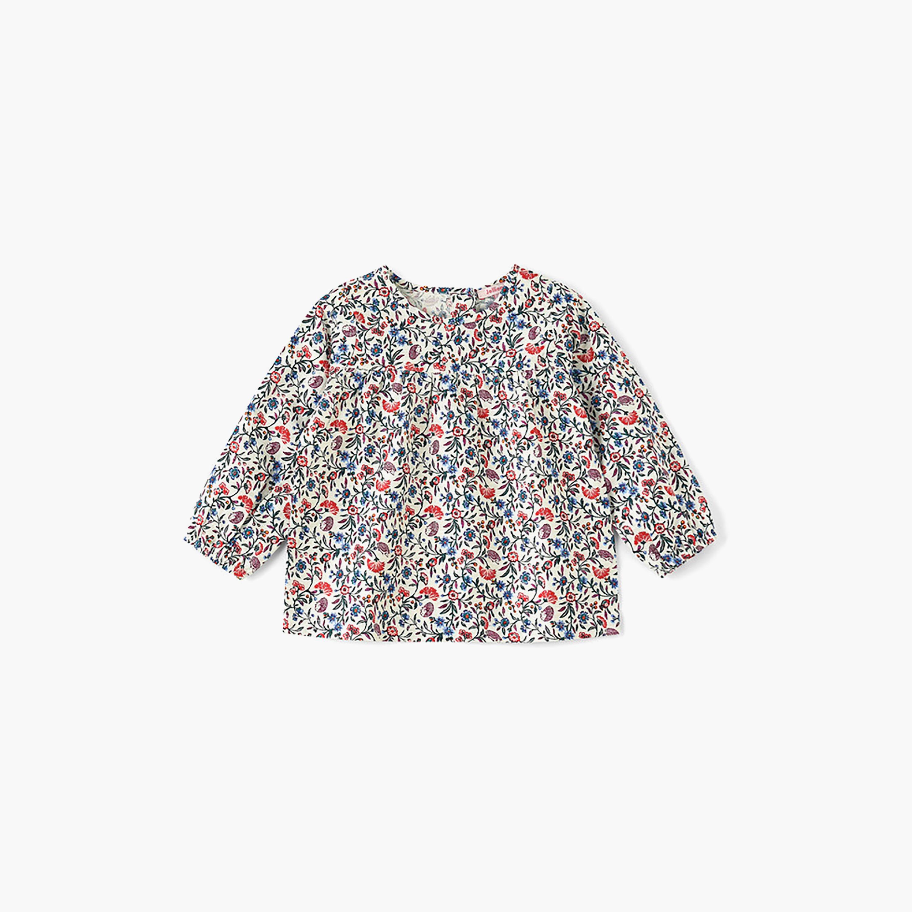 UniqKidz Long Sleeves Floral Top-girls-clothing-blousesandshirts-image-1
