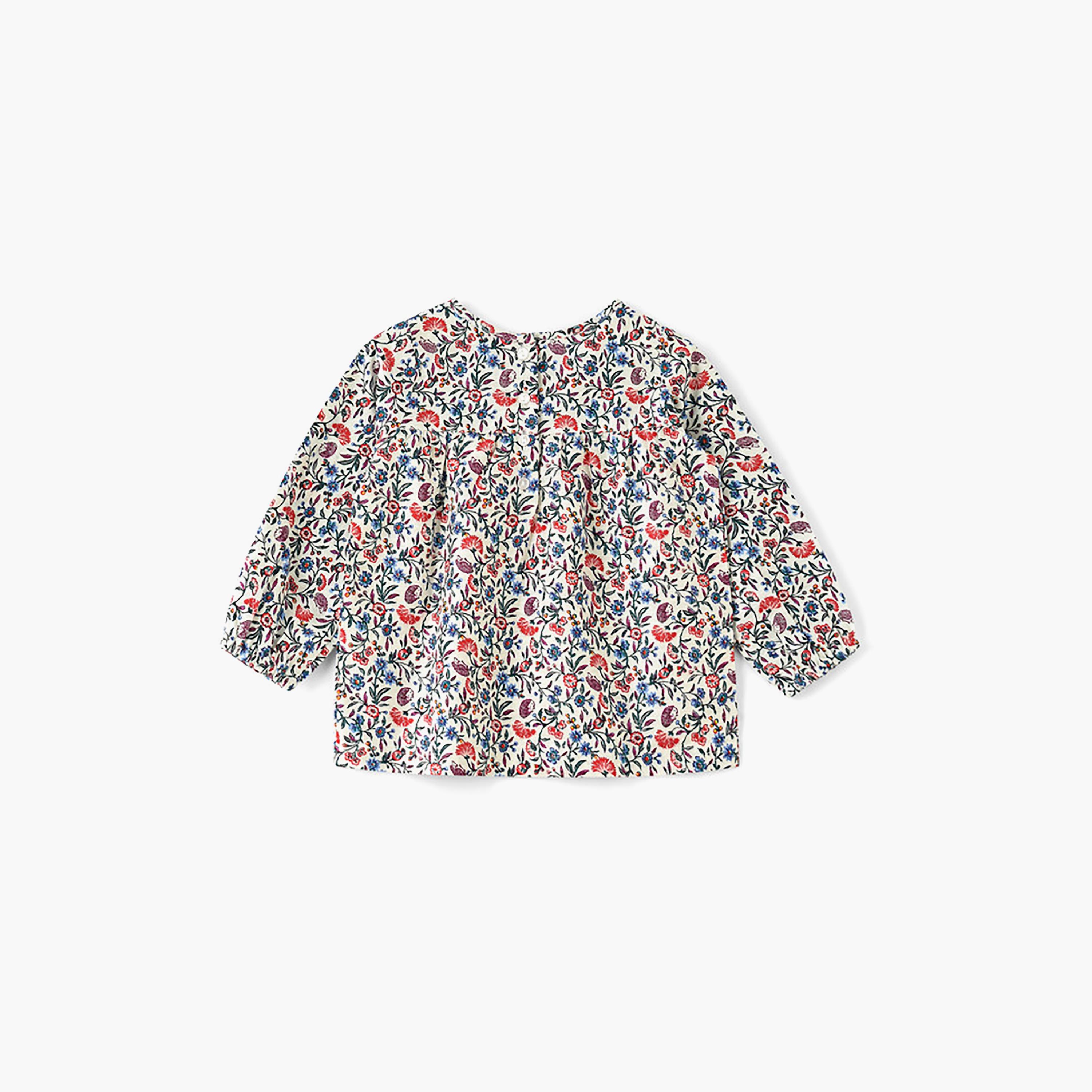 UniqKidz Long Sleeves Floral Top-girls-clothing-blousesandshirts-image-2