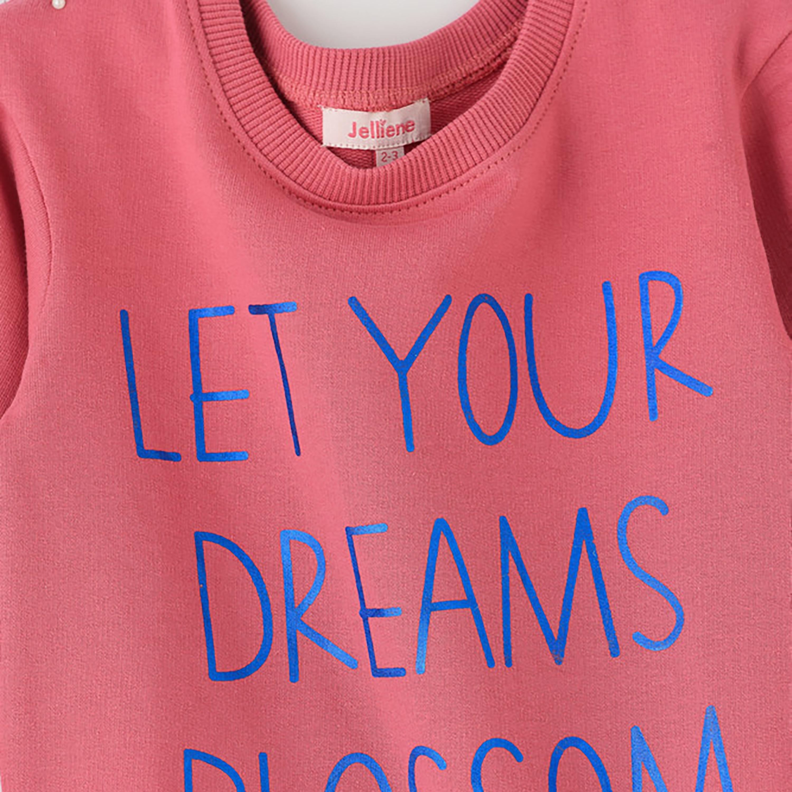 UniqKidz Long Sleeves Slogan Printed Sweatshirt-girls-clothing-sweatshirts-image-3