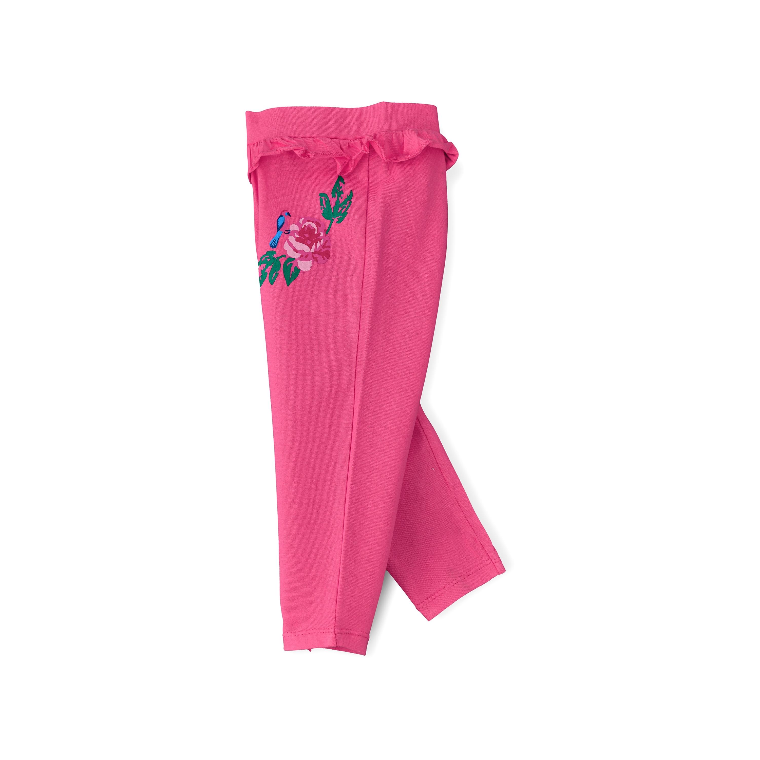 UniqKidz Floral Printed Elasticated Leggings-baby-girls-clothing-bottoms-leggings-image-3