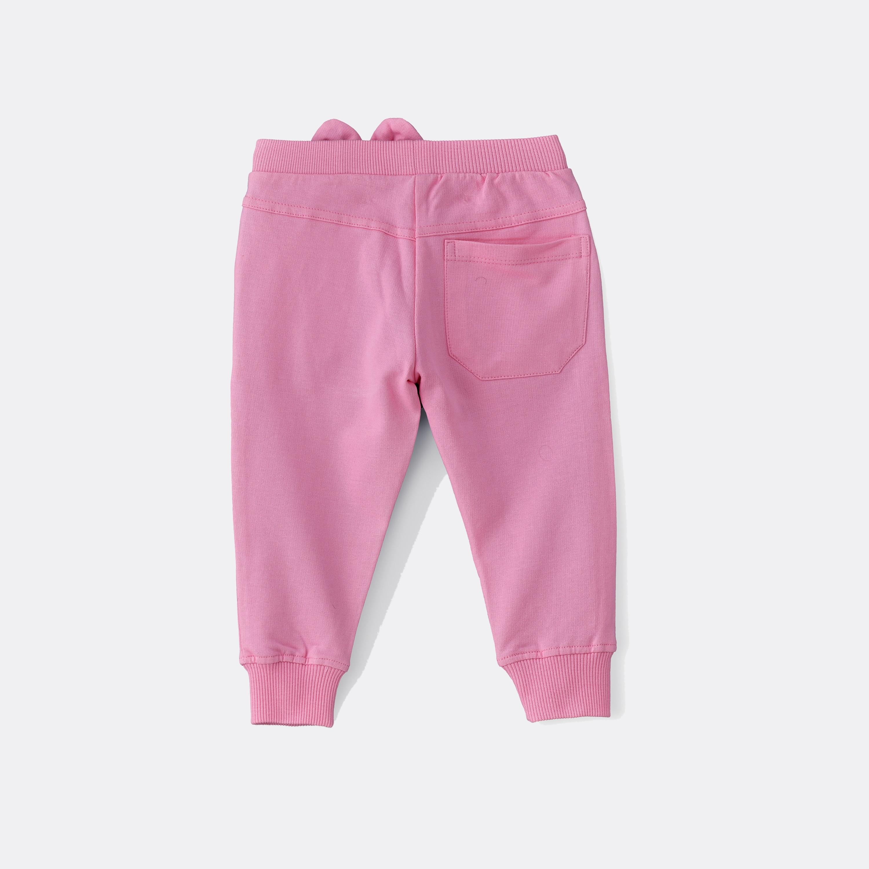 UniqKidz Floral Printed Elasticated Joggers-baby-girls-clothing-bottoms-joggersandtrackpants-image-2