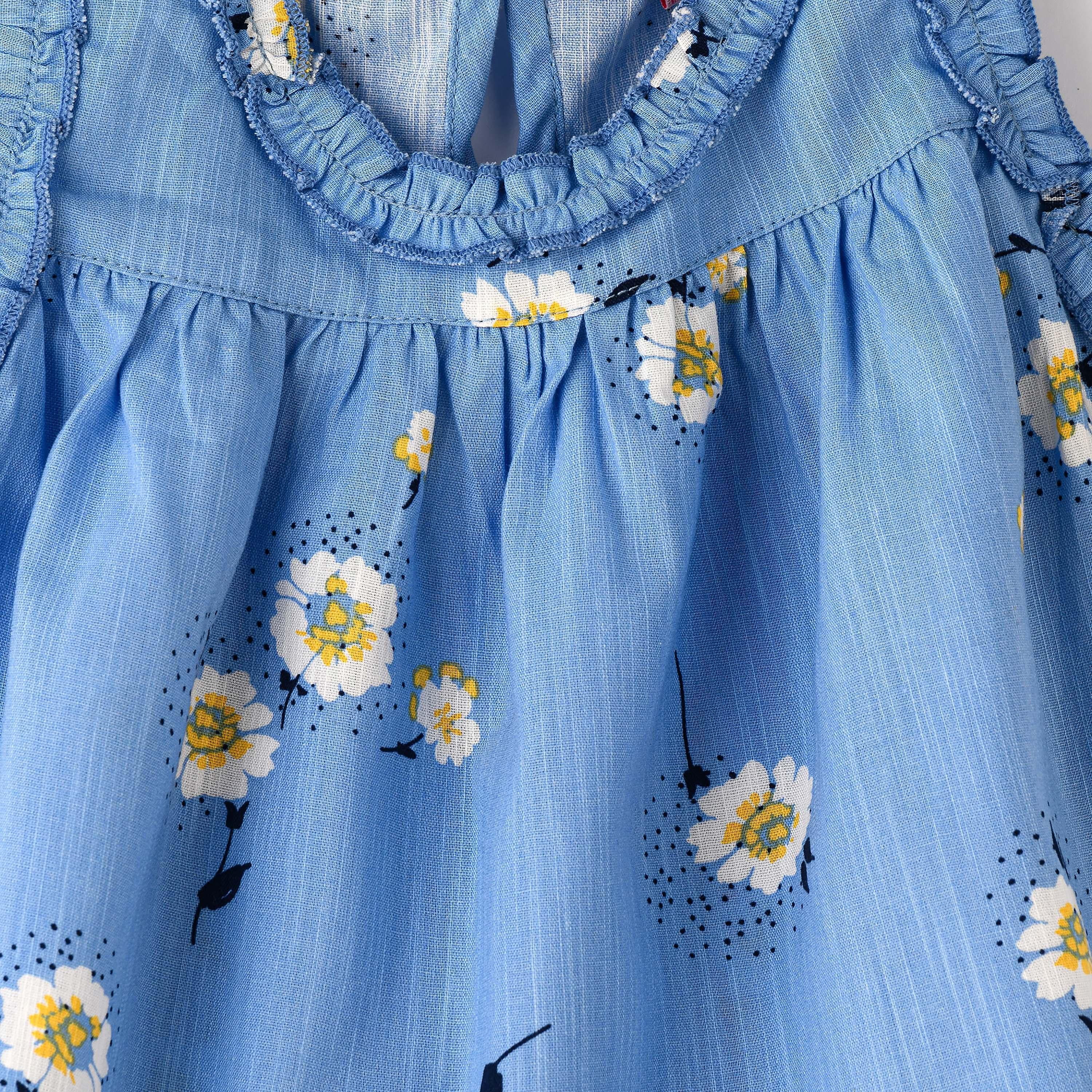UniqKidz Floral Printed Sleeveless Top-baby-girls-clothing-blousesandshirts-image-3