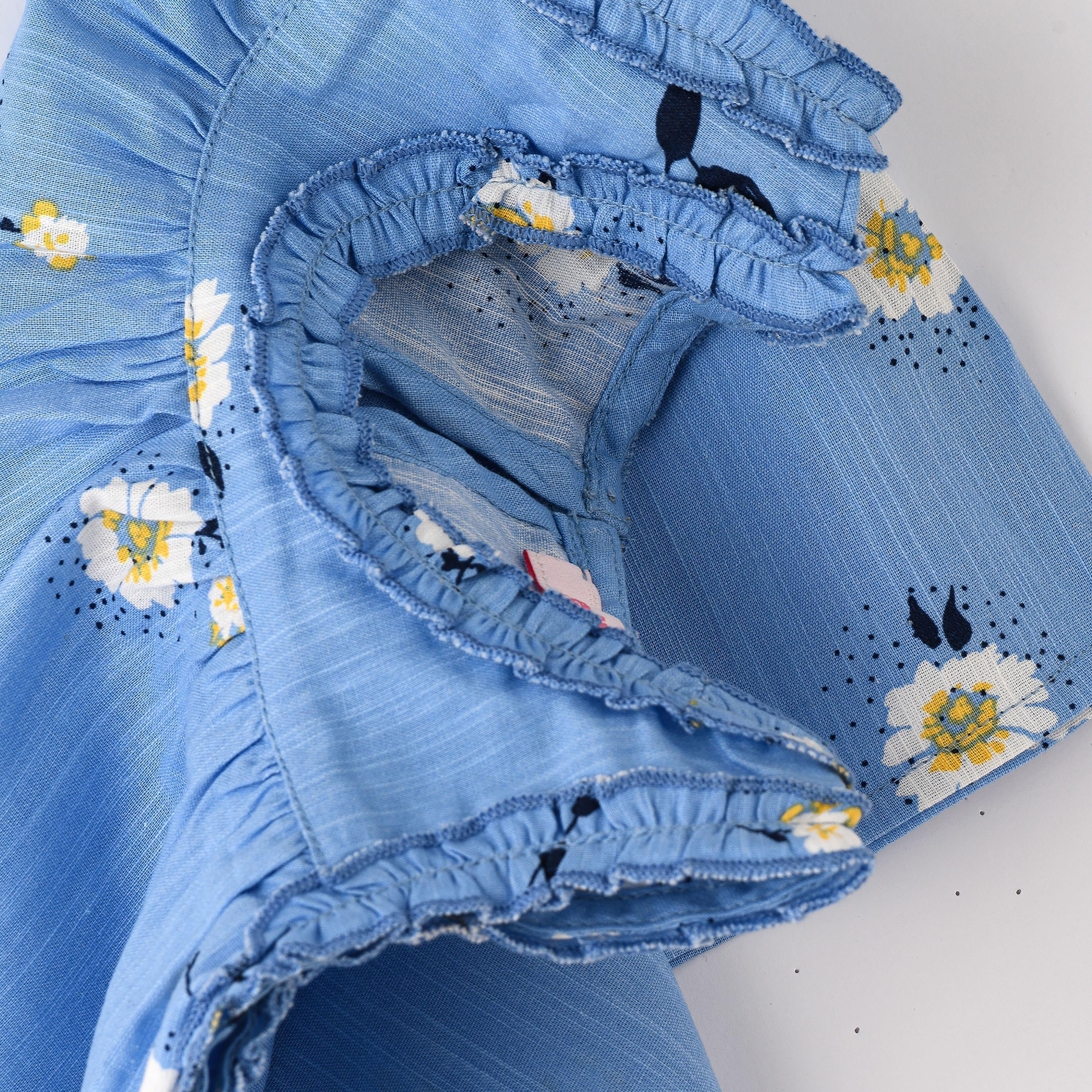 UniqKidz Floral Printed Sleeveless Top-baby-girls-clothing-blousesandshirts-image-4