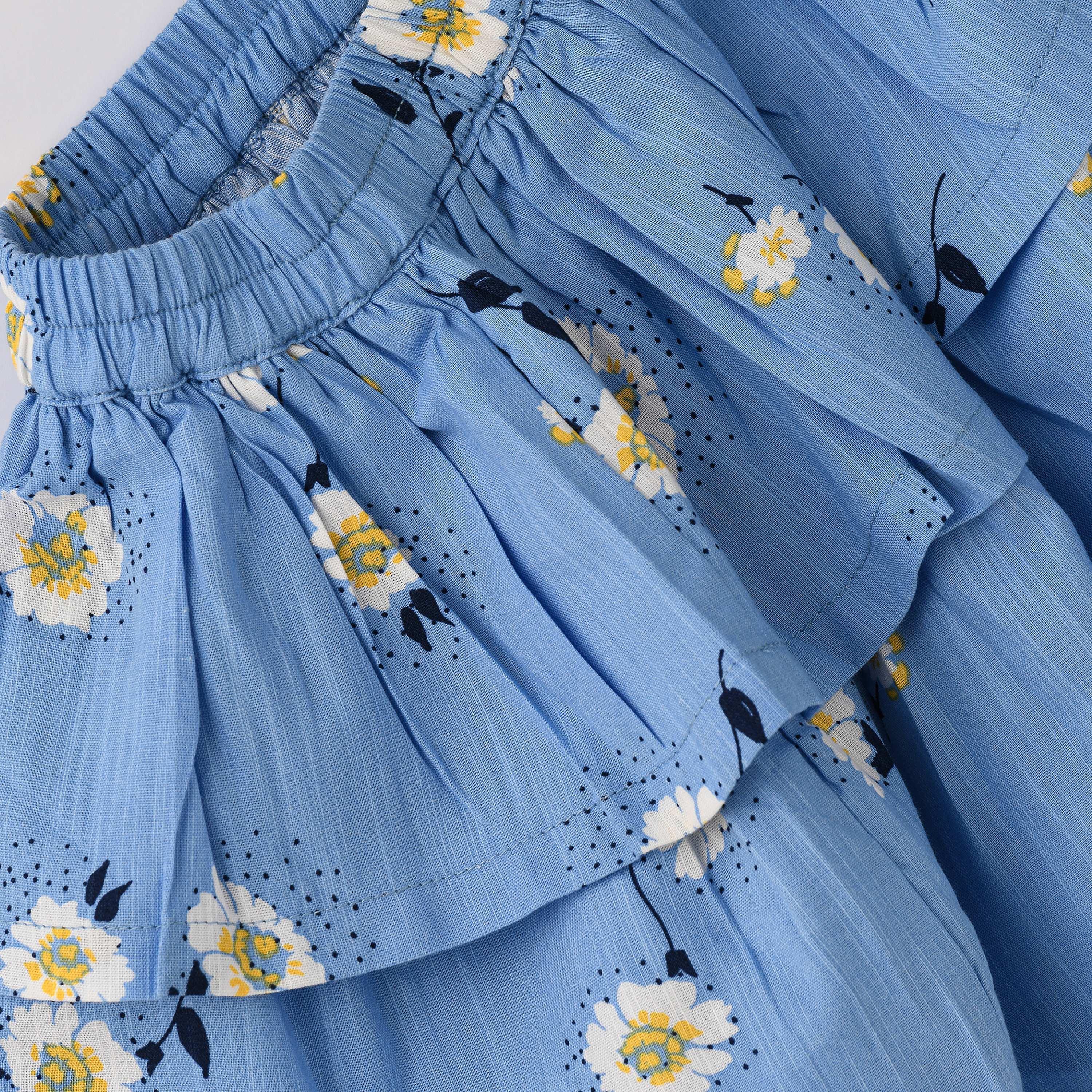 UniqKidz Floral Printed Elasticated Skirt-baby-girls-clothing-bottoms-skirts-image-3