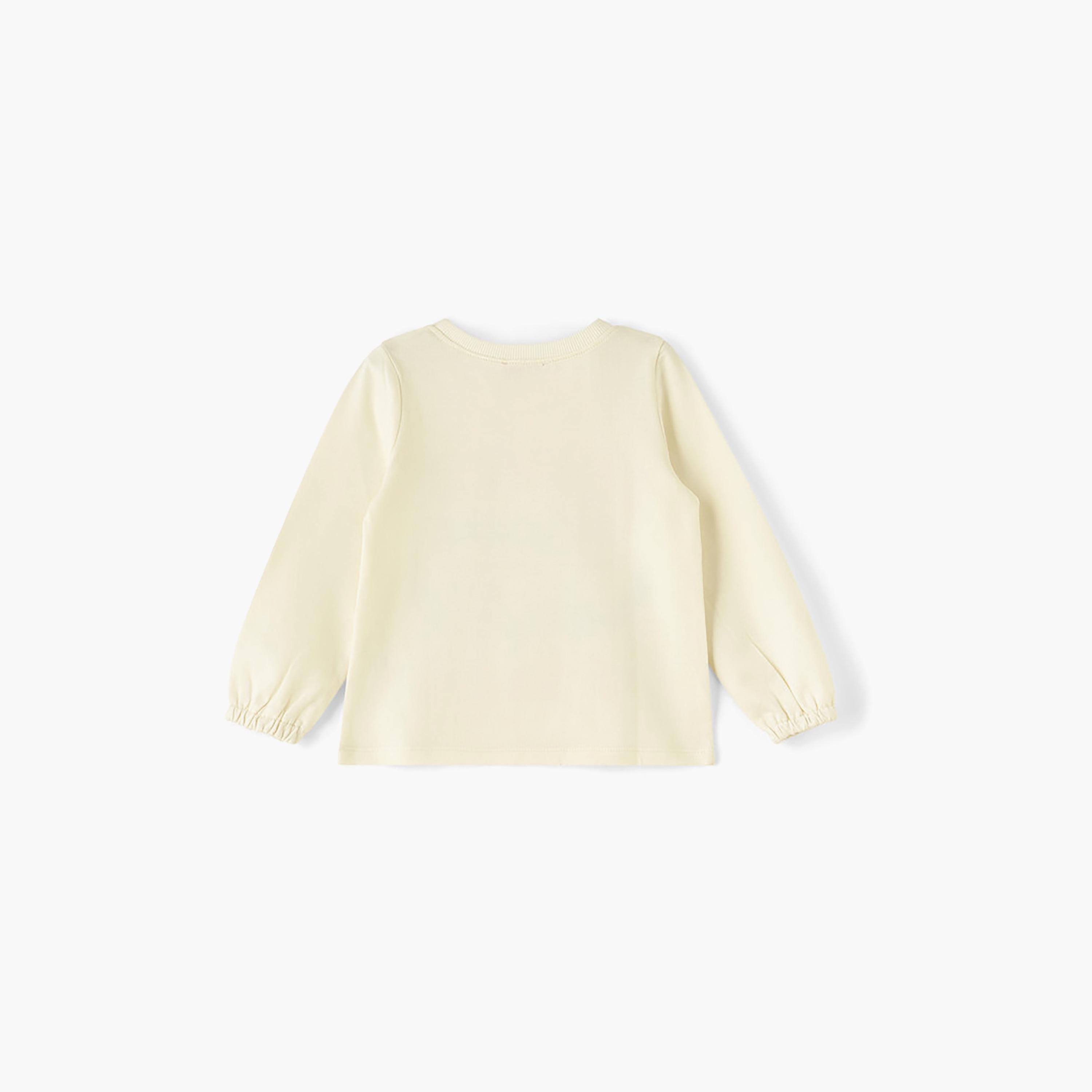 UniqKidz Long Sleeves Slogan Printed T-Shirt-girls-clothing-tshirts-image-2