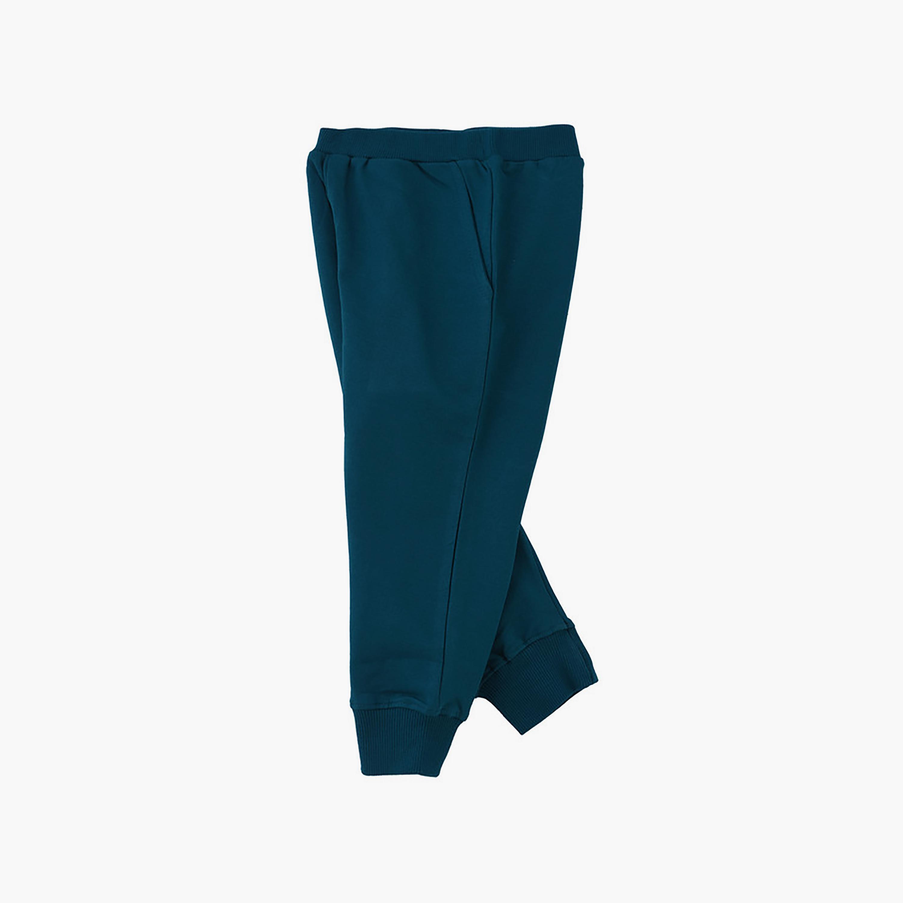 UniqKidz Solid Cotton Pull On Joggers-girls-clothing-bottoms-joggersandtrackpants-image-3