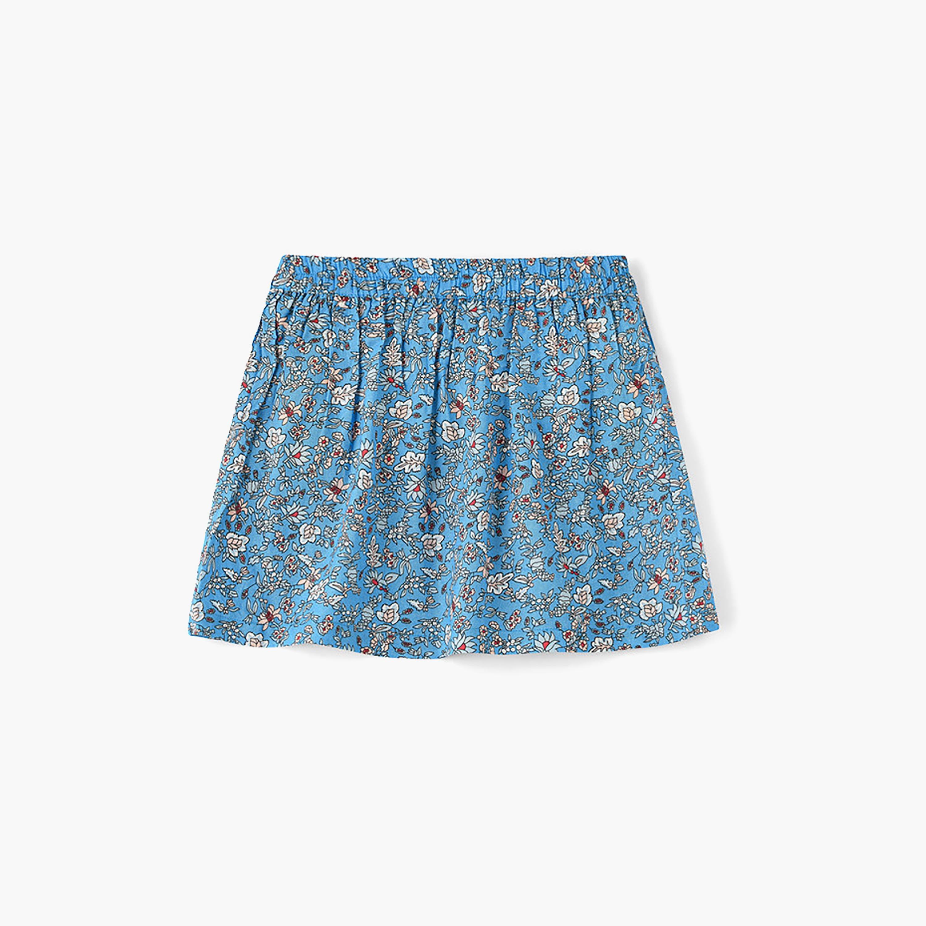 UniqKidz Elasticated Floral Skirt-girls-clothing-bottoms-skirts-image-2