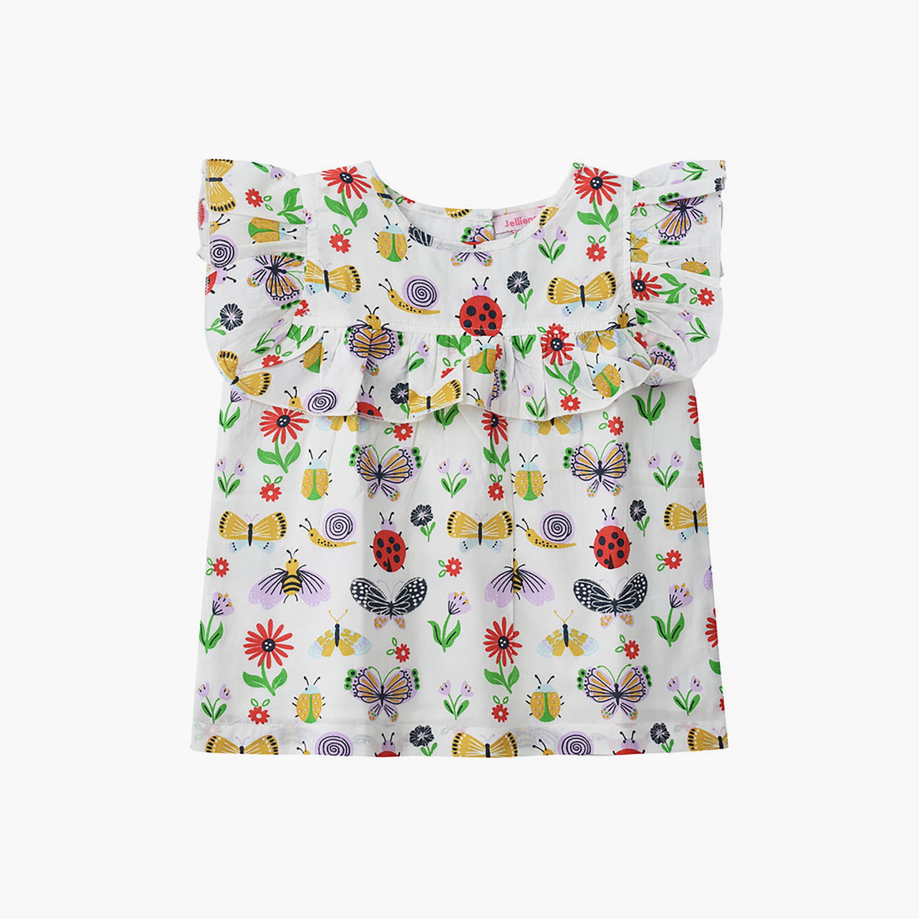 UniqKidz Sleeveless Printed Top-girls-clothing-blousesandshirts-image-1