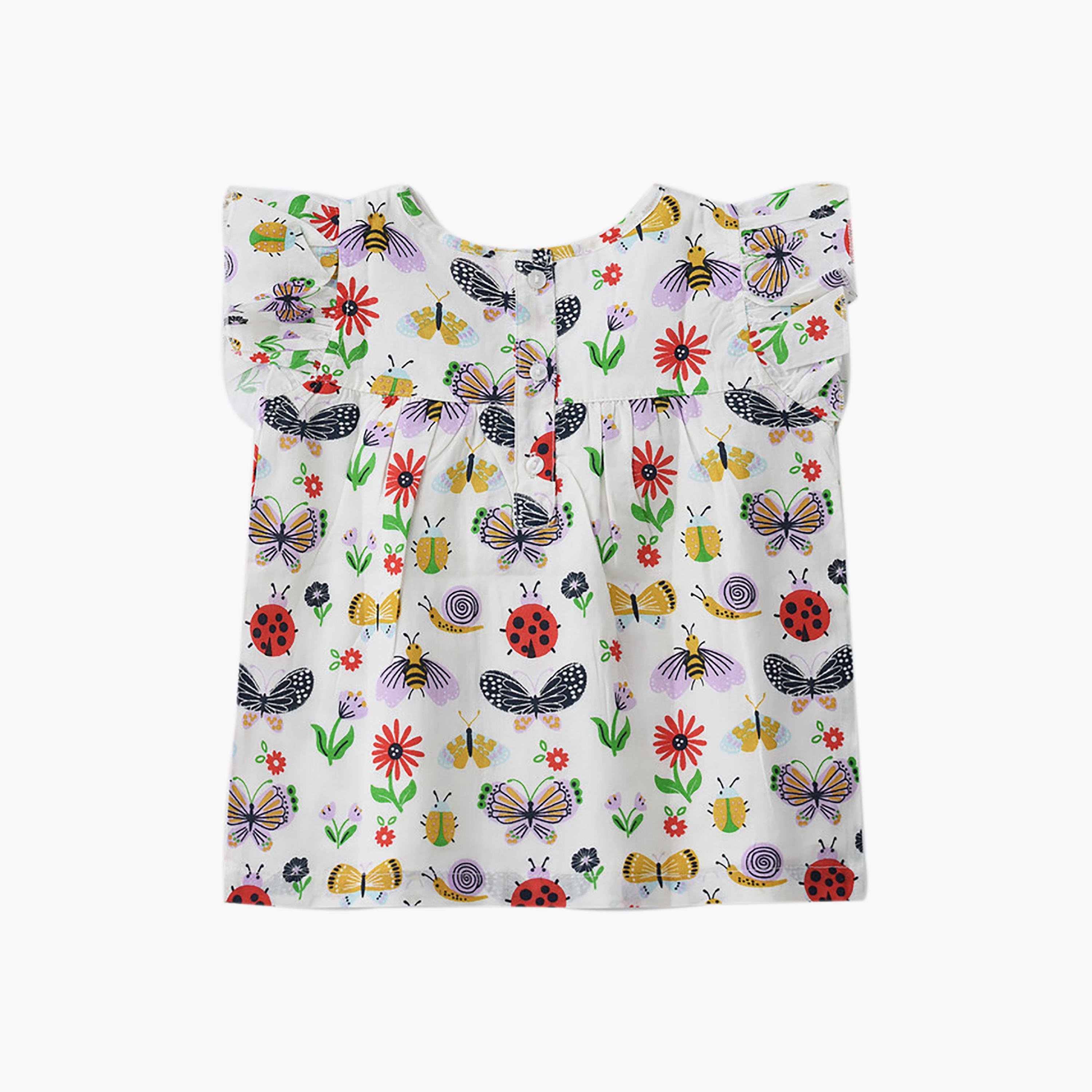 UniqKidz Sleeveless Printed Top-girls-clothing-blousesandshirts-image-2