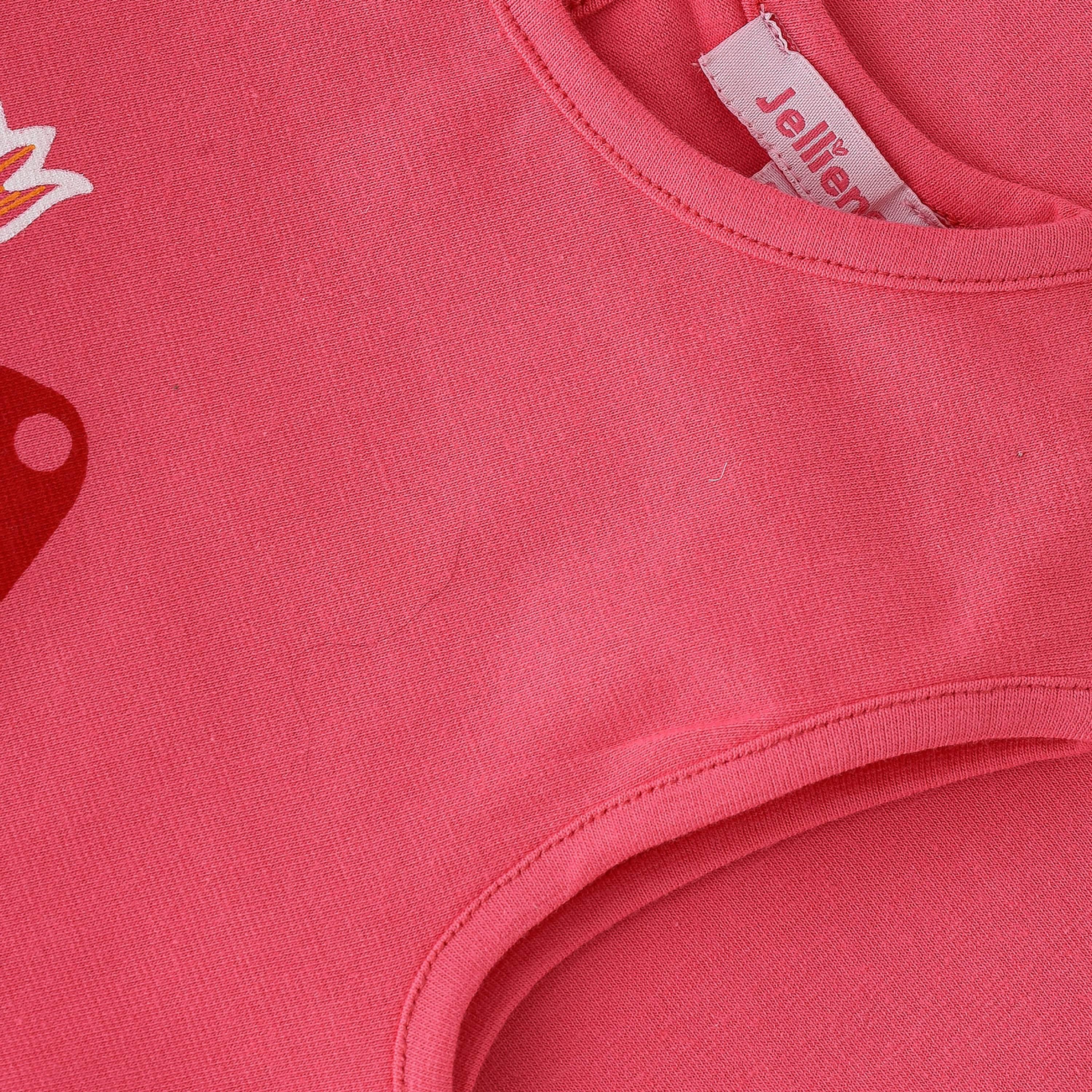 UniqKidz Printed Sleeveless T-Shirt-baby-girls-clothing-tshirts-image-3