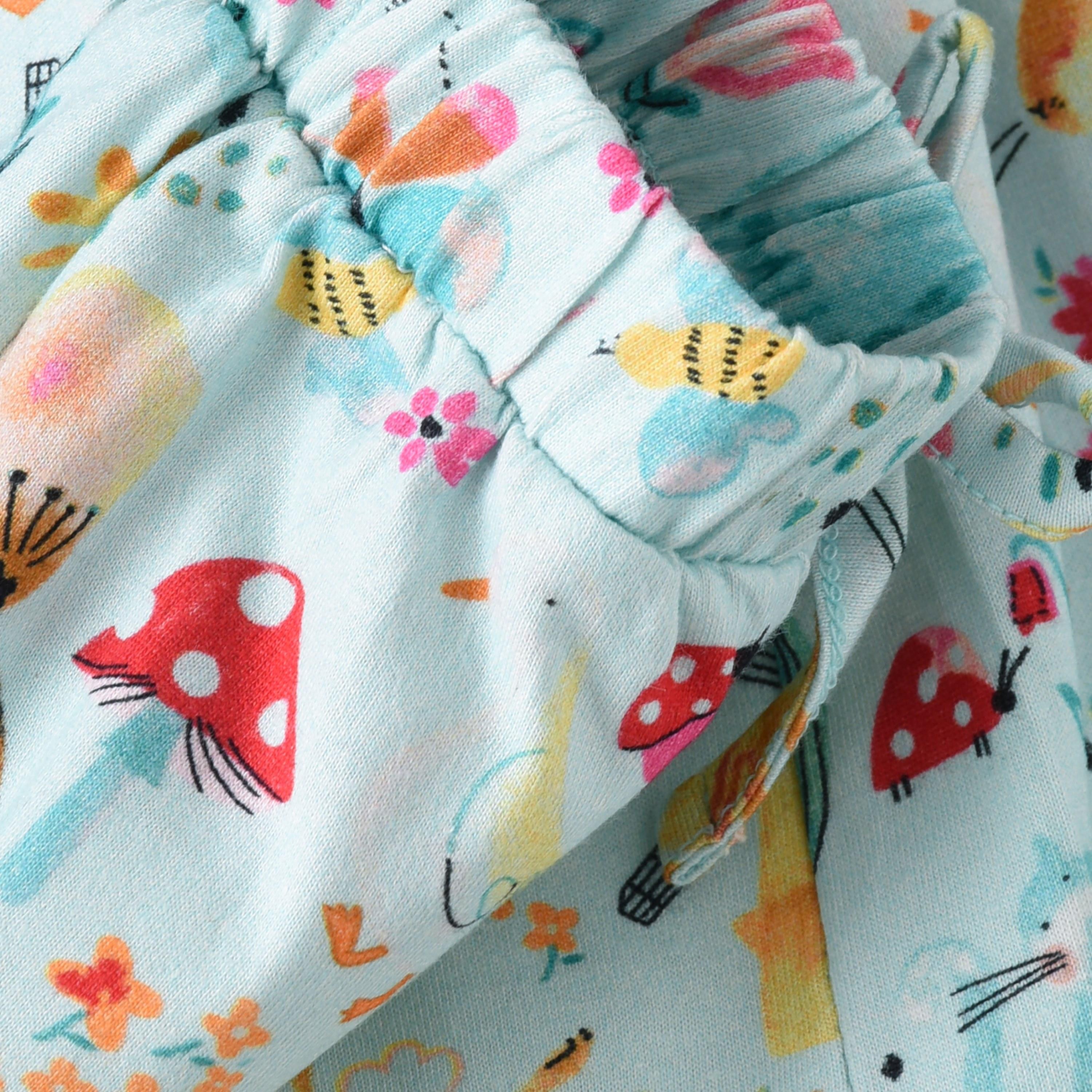 UniqKidz Printed Elasticated Shorts-baby-girls-clothing-bottoms-shorts-image-3